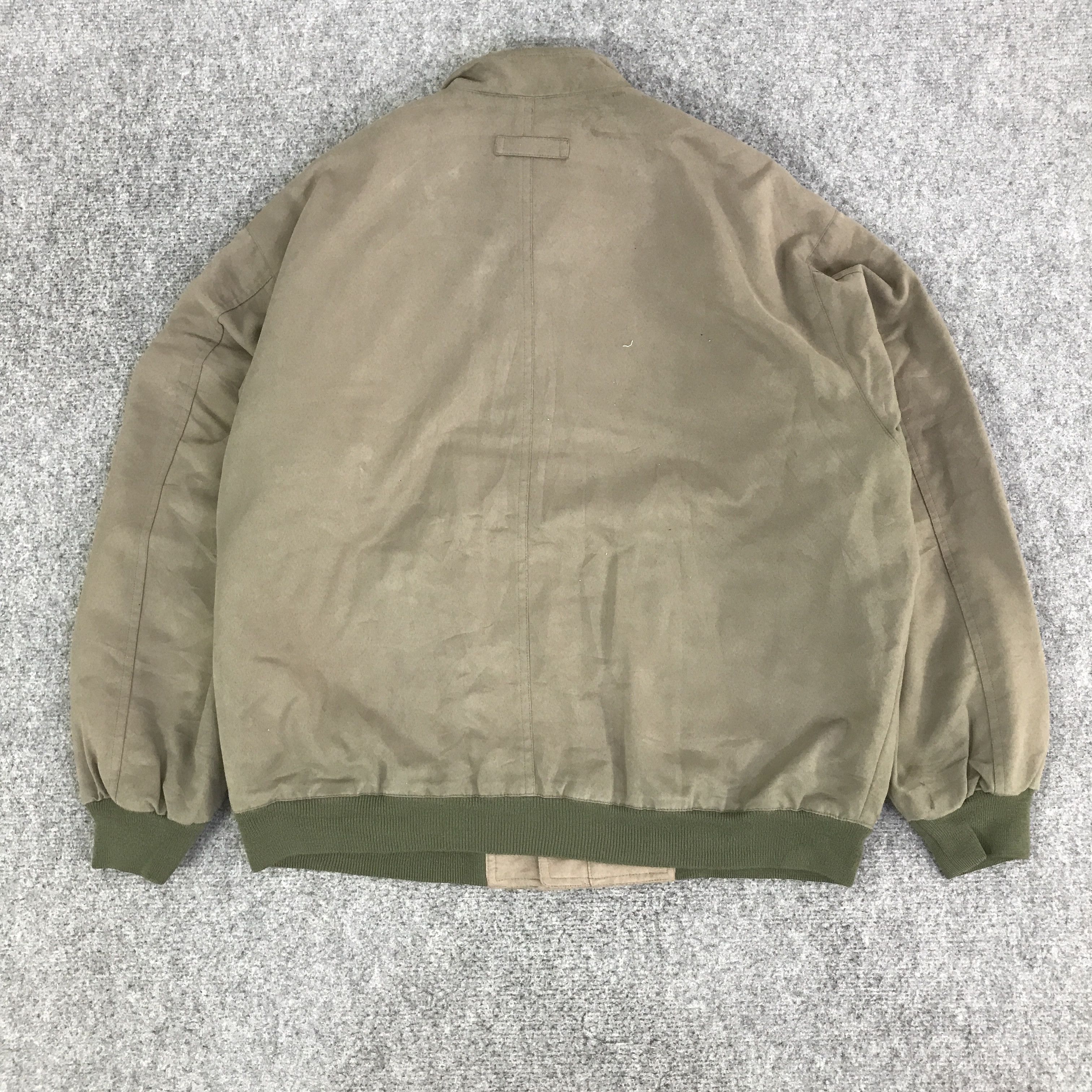Japanese Brand GIANNI VALENTINO BOMBER JACKET K113B13 Size US L / EU 52-54 / 3 - 3 Thumbnail