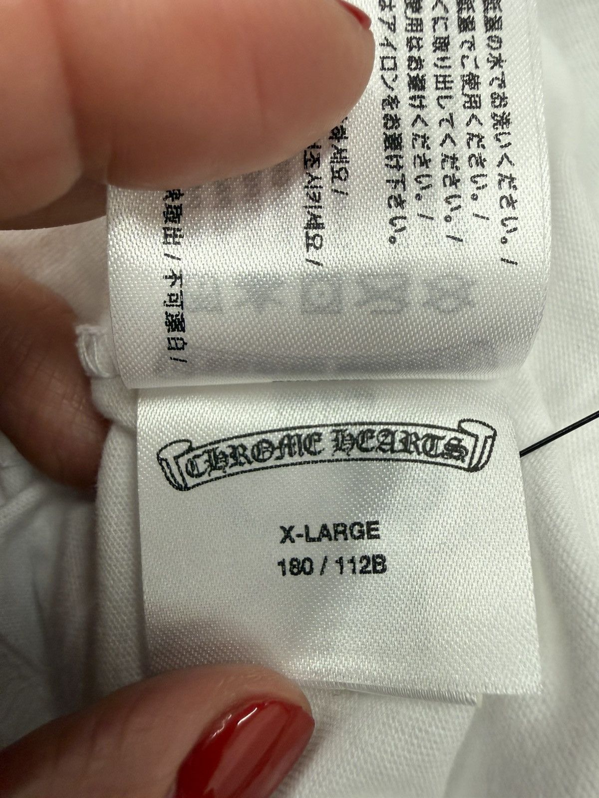 Chrome Hearts Chrome Hearts Scroll Tee Size US XL / EU 56 / 4 - 12 Thumbnail