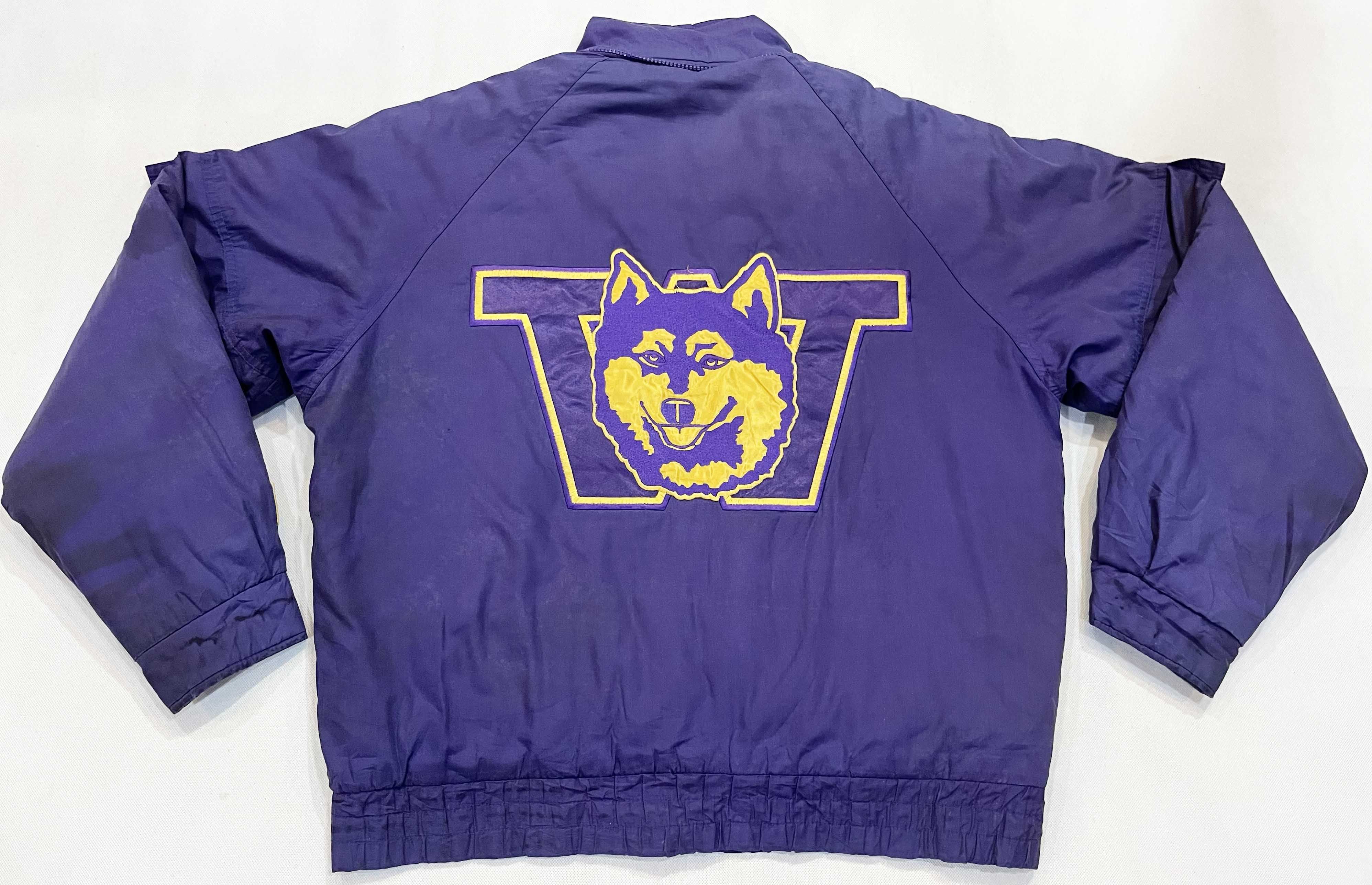 NCAA × Pro Player × Vintage Vintage Pro Player Washington UW Huskies Full Zip Jacket Size US M / EU 48-50 / 2 - 4 Thumbnail