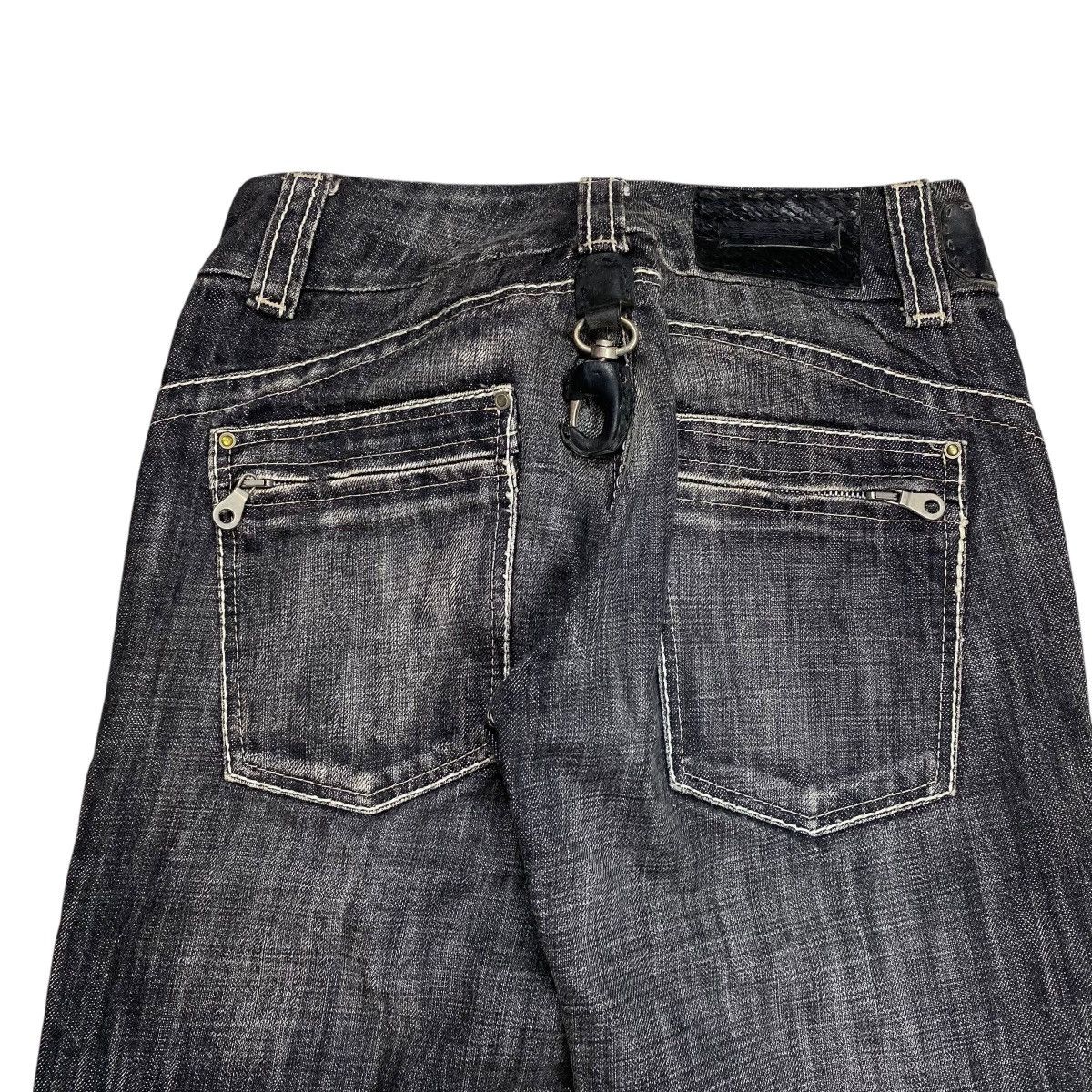 Ermanno Scervino Ermanno Scervino Patchwork Flared Denim Pants Size US 28 / EU 44 - 8 Thumbnail