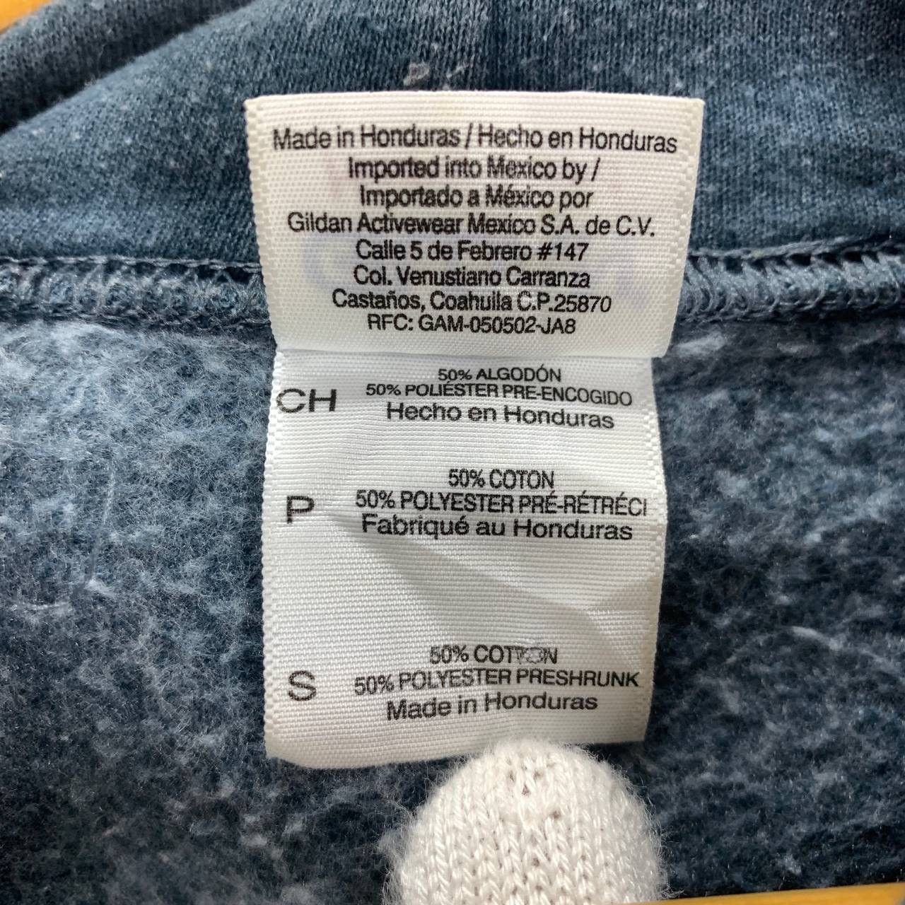 Gildan Y2K Vintage PENNSYLVANIA PHILADELPHIA 50/50 Hoodie #2349/25 Size US S / EU 44-46 / 1 - 6 Thumbnail