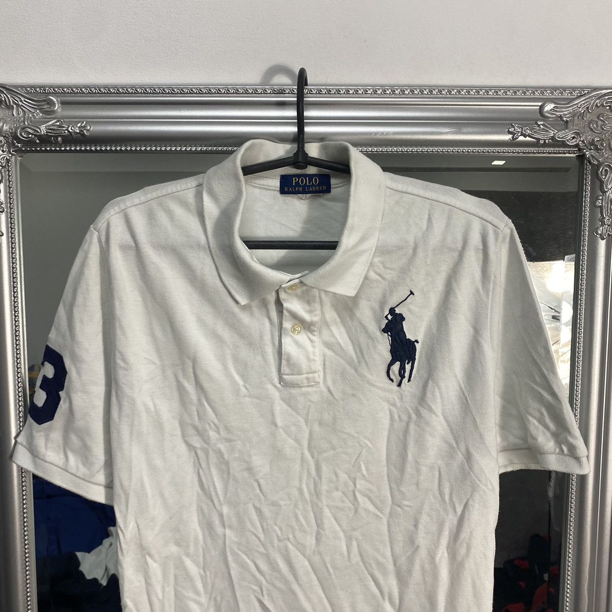 Polo Ralph Lauren Vintage Polo Ralph Lauren Polo Shirt Number 3 Size US M / EU 48-50 / 2 - 2 Thumbnail