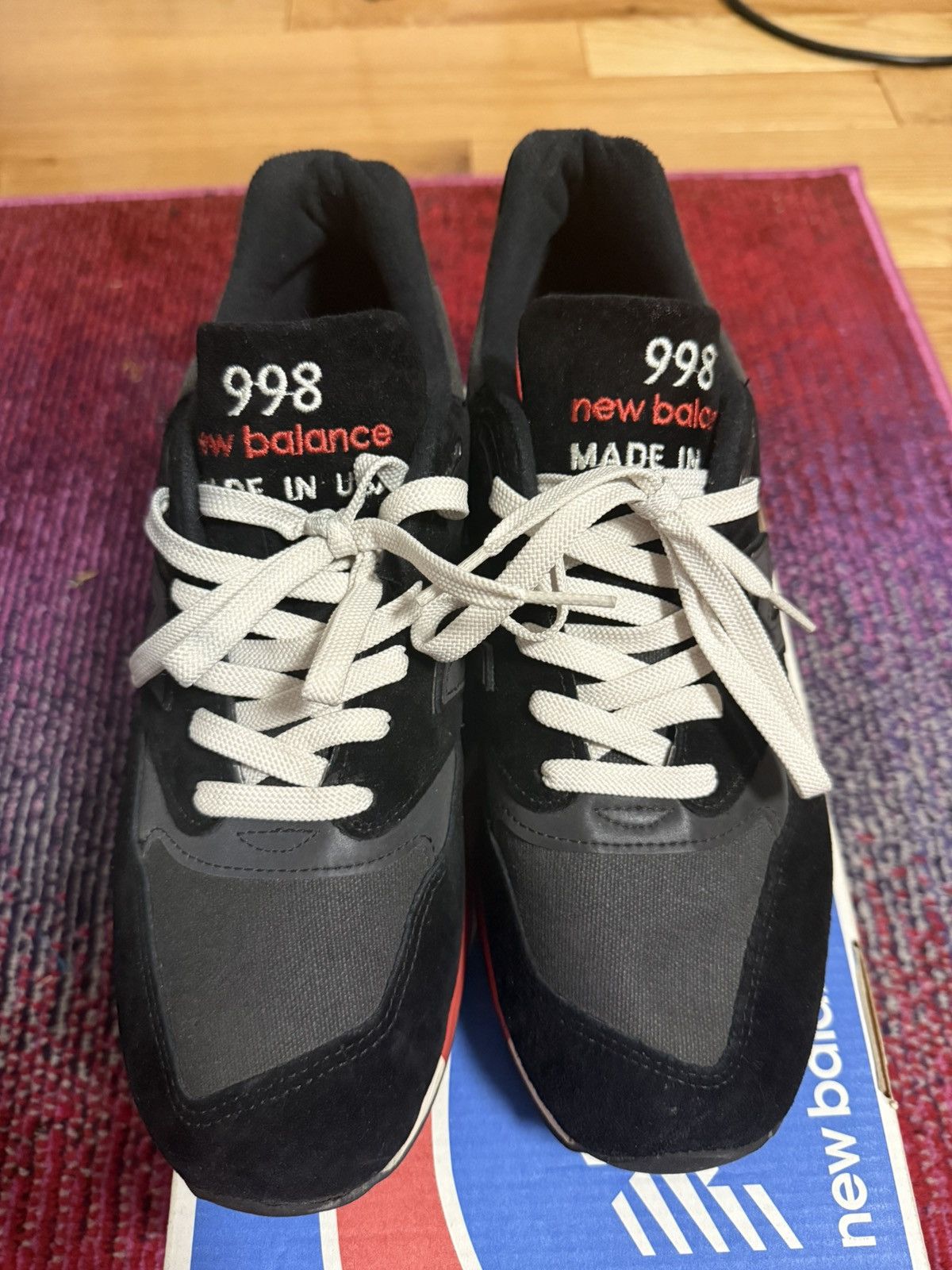 Kith × New Balance NEW BALANCE 998 ‘BLACK PONY HAIR' Size US 10.5 / EU 43-44 - 6 Thumbnail