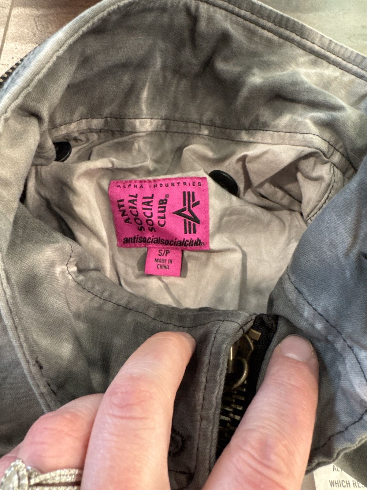 Anti Social Social Club ASSC x Alpha Industries M65 Jacket - BRAND NEW Size US S / EU 44-46 / 1 - 6 Thumbnail