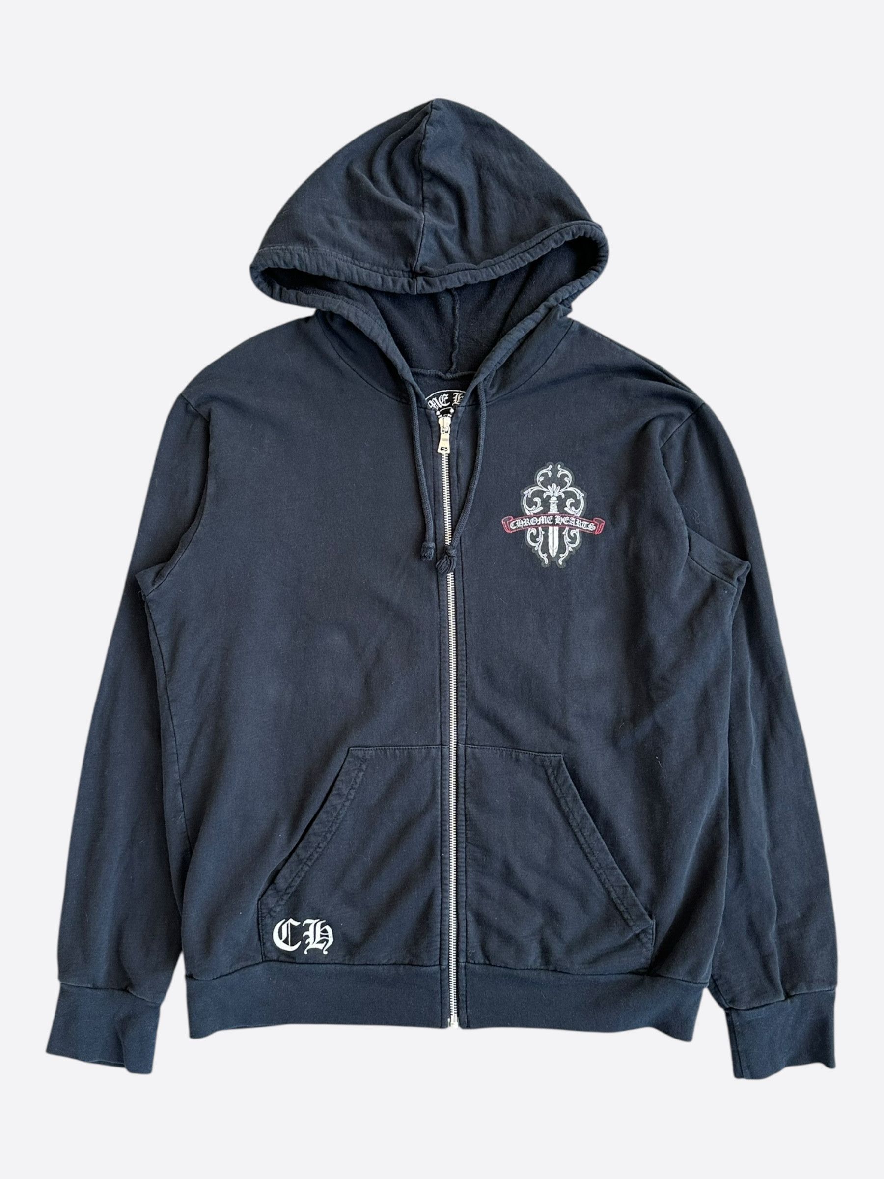 【raghouse】CHROME HEARTS グリーンジップアップ Chrome Hearts Matty Boy Green Zip Up Hoodie - SRM – SHENGLI ROAD