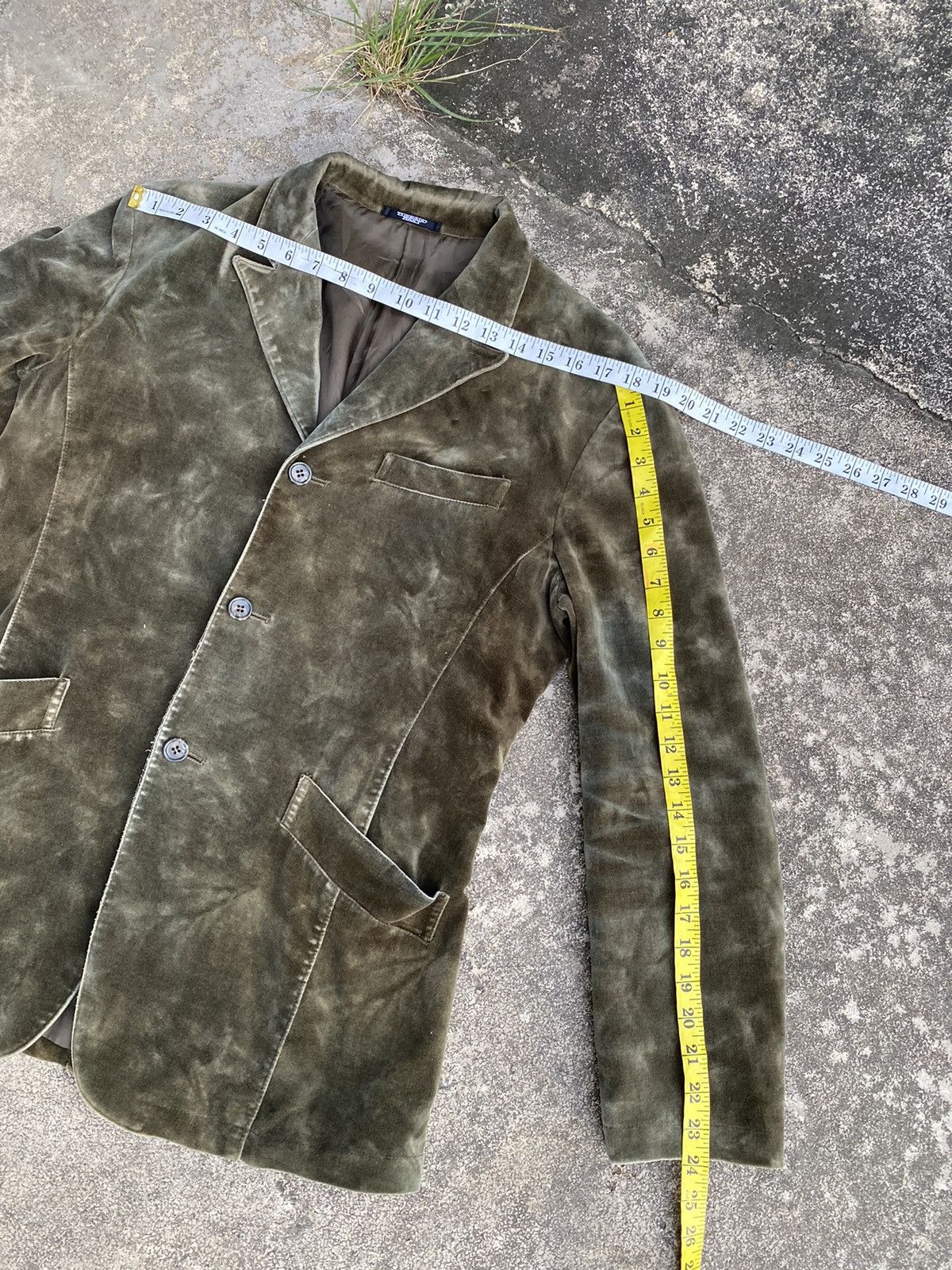 Tornado Mart 🔥 Distresed 🔥 Vintage Tornado Mart Velvet Jacket Size L / US 10 / IT 46 - 11 Thumbnail