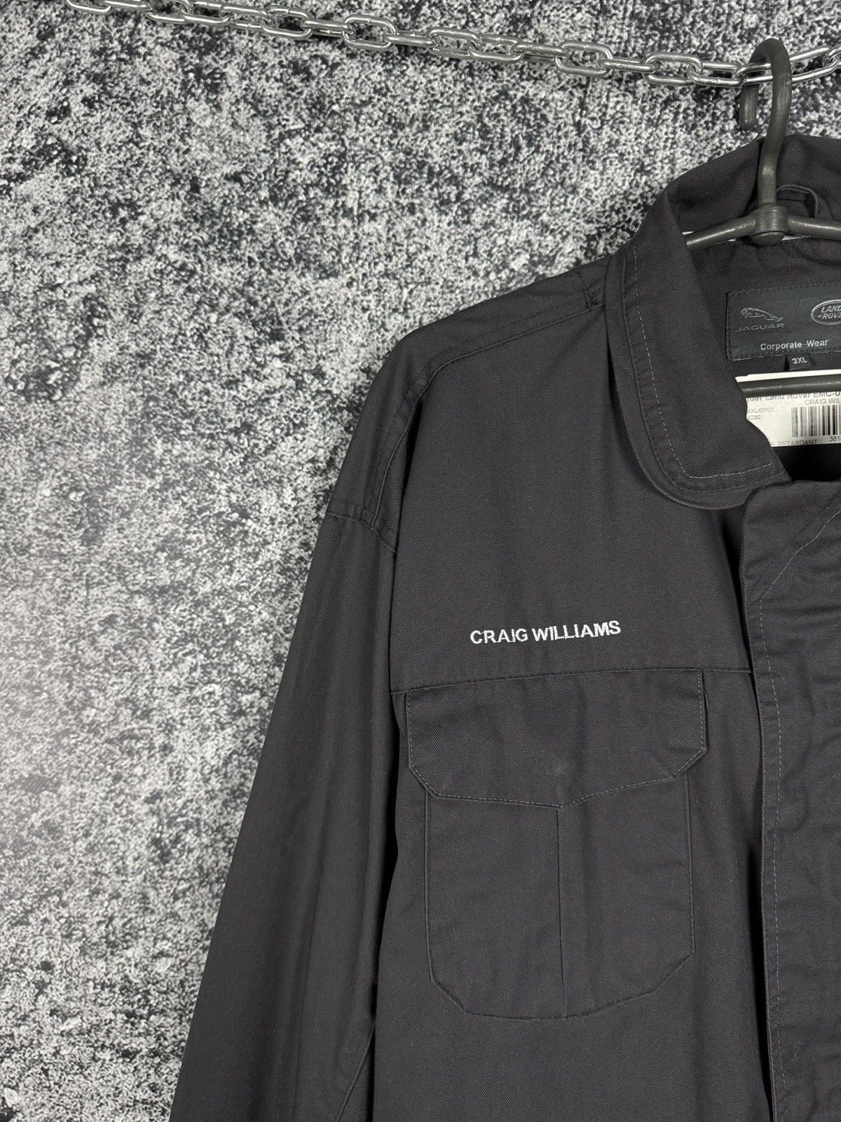 Vintage Jaguar Land Rover Workwear Racing Jacket Craig Williams 3XL Size US XXL / EU 58 / 5 - 3 Thumbnail