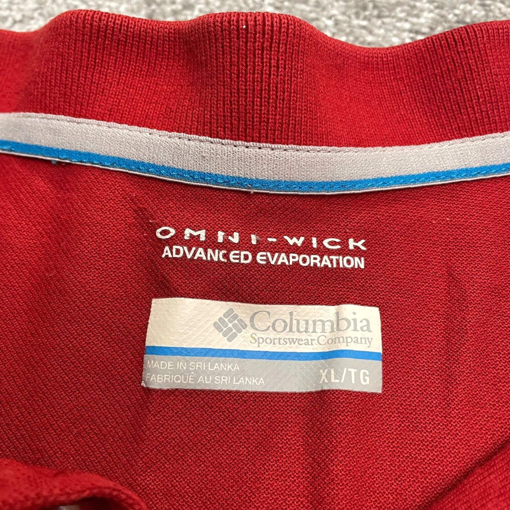 Vintage Columbia Omni Wick Polo Shirt Mens XL Red Short Sleeve Collared Active Golf Size US XL / EU 56 / 4 - 4 Thumbnail