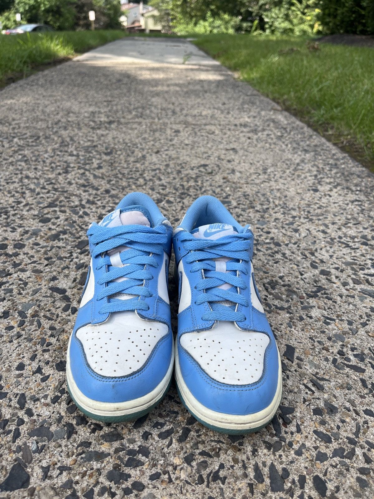 Nike University Blue Dunk Lows Size US 7 / EU 40 - 3 Thumbnail