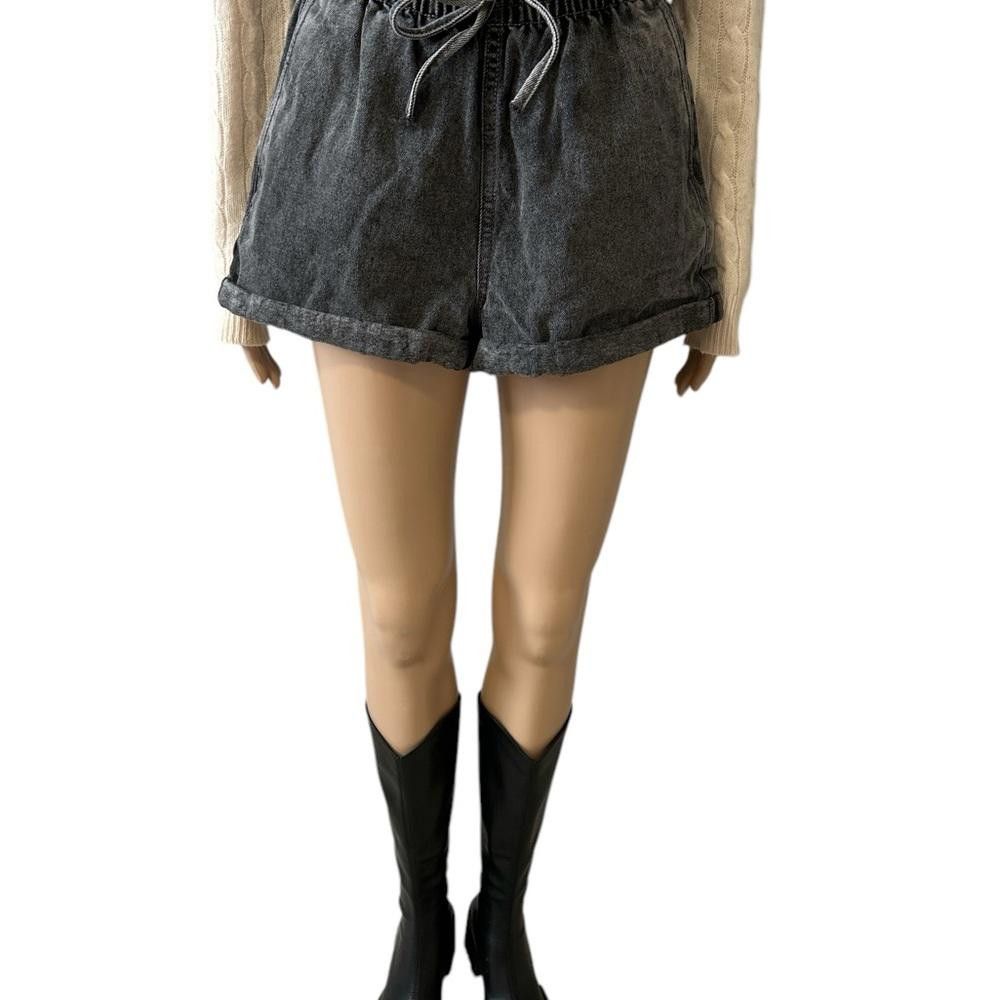 Designer Paperbag Denim Shorts - XS Size 26" / US 2 / IT 38 - 6 Thumbnail