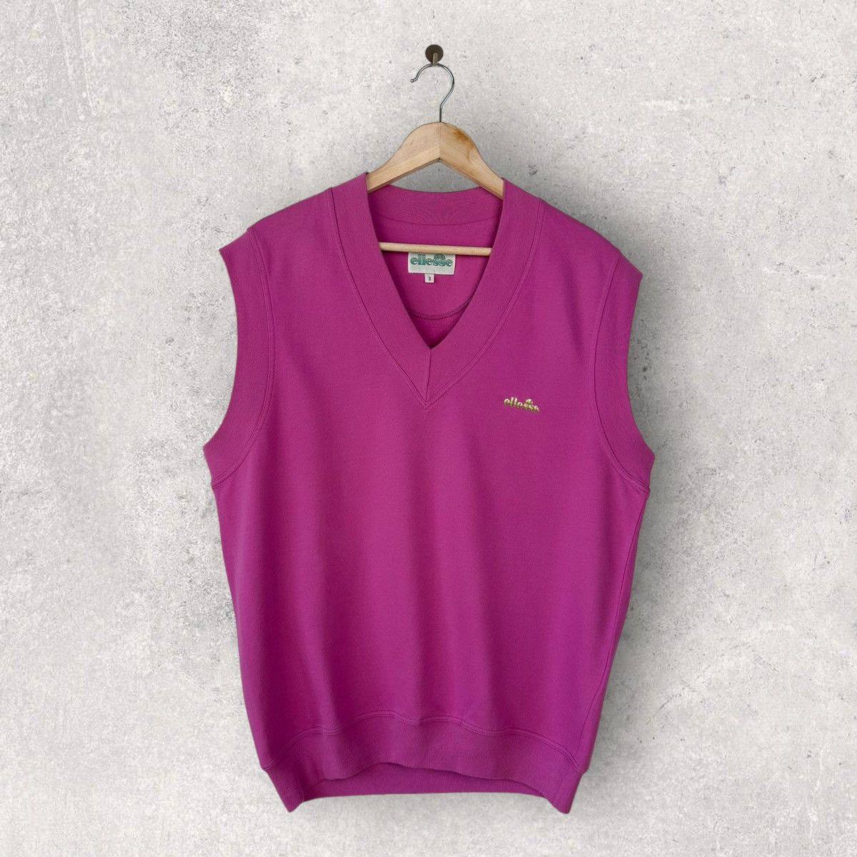 Ellesse Rare Vintage ELLESSE Vest Sweatshirt Sweater Men’s size S Size US S / EU 44-46 / 1 - 1 Thumbnail