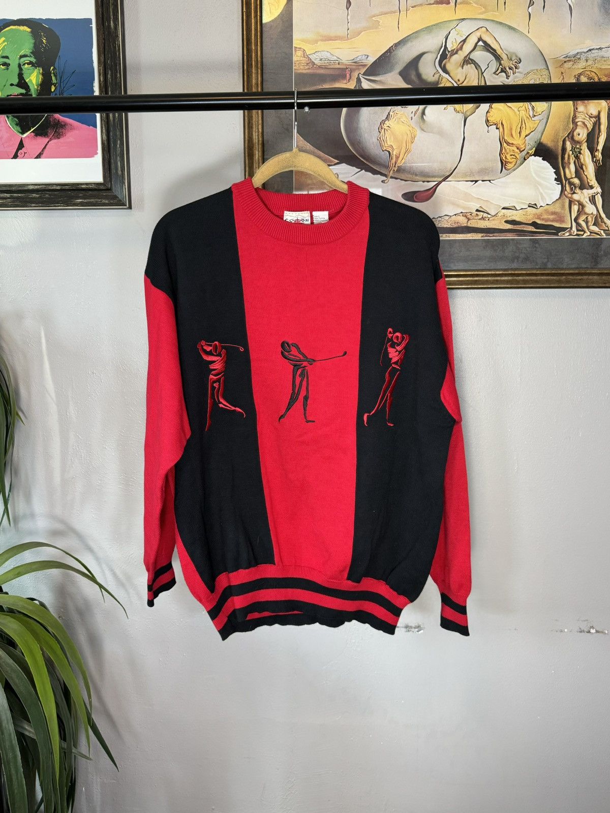 Vintage Vintage Golf Sweatshirt Size US L / EU 52-54 / 3 - 1 Thumbnail