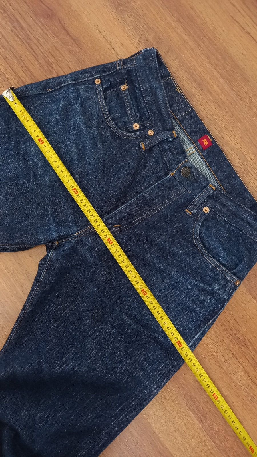 RESOLUTE Resolute 712 Denim Blue Jeans Made In Japan W31 Selvedge Size US 31 - 18 Thumbnail