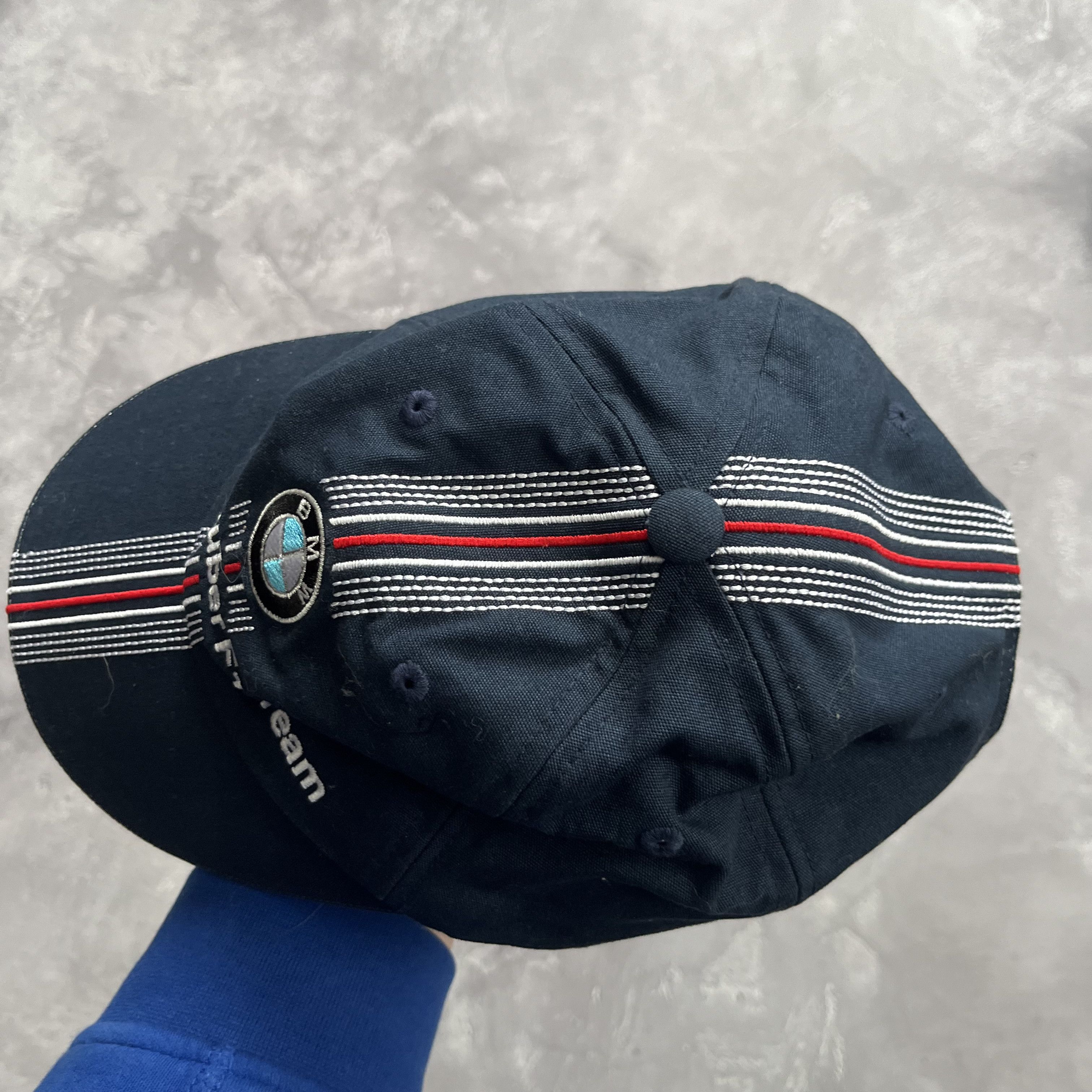 BMW BMW Sauber F1 Team Blue Racing Cap Hat Beamer Embroidered Size ONE SIZE - 3 Thumbnail