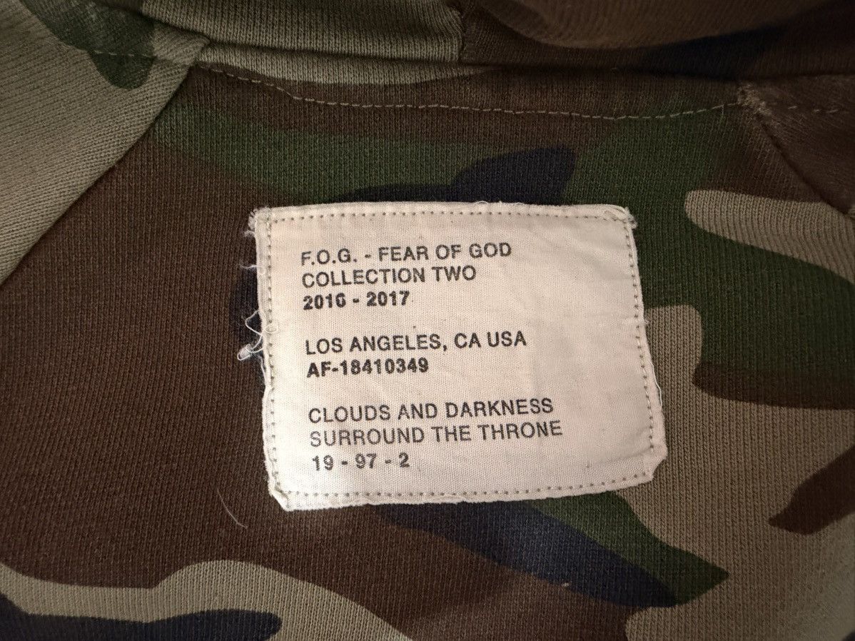 Fear of God Fear of God Collection Two Hoodie 'Camo' Size US S / EU 44-46 / 1 - 5 Thumbnail
