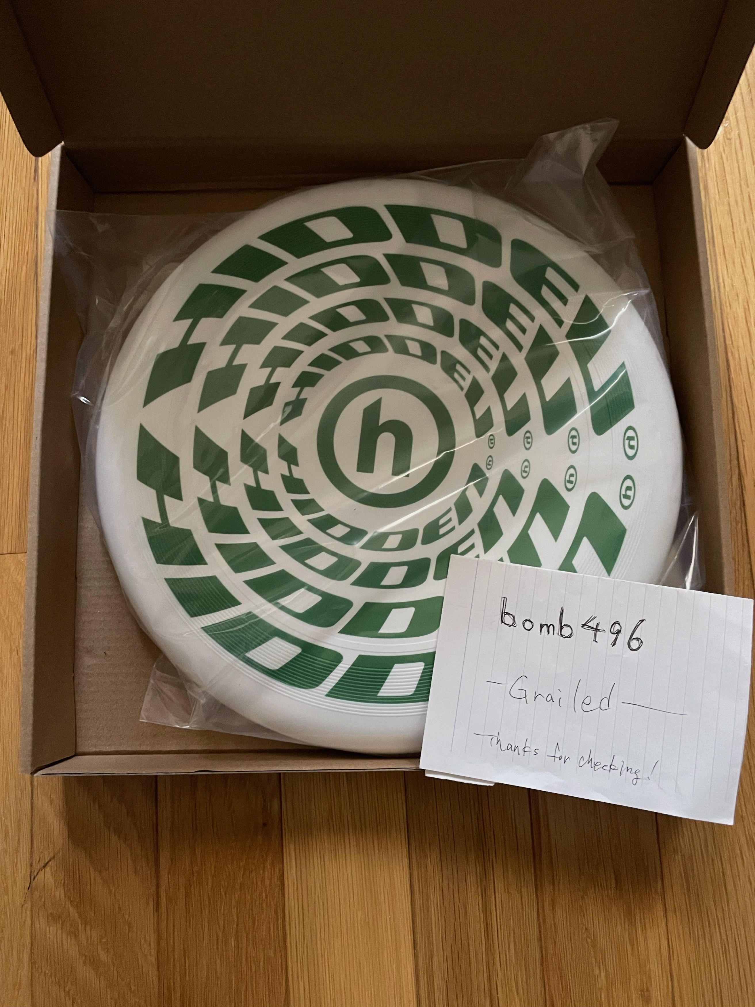 HIDDEN Hidden Spiral Logo Frisbee Size ONE SIZE - 1 Thumbnail