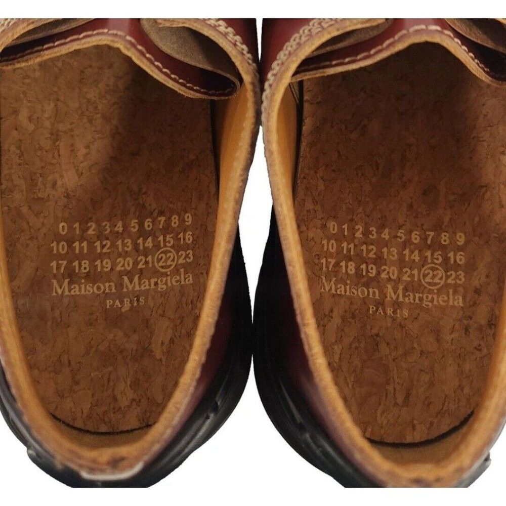 Maison Margiela MM6 Maison Margiela Chunky Oxfords 35 US 5 Women's Burgundy Size US 5 / IT 35 - 7 Thumbnail