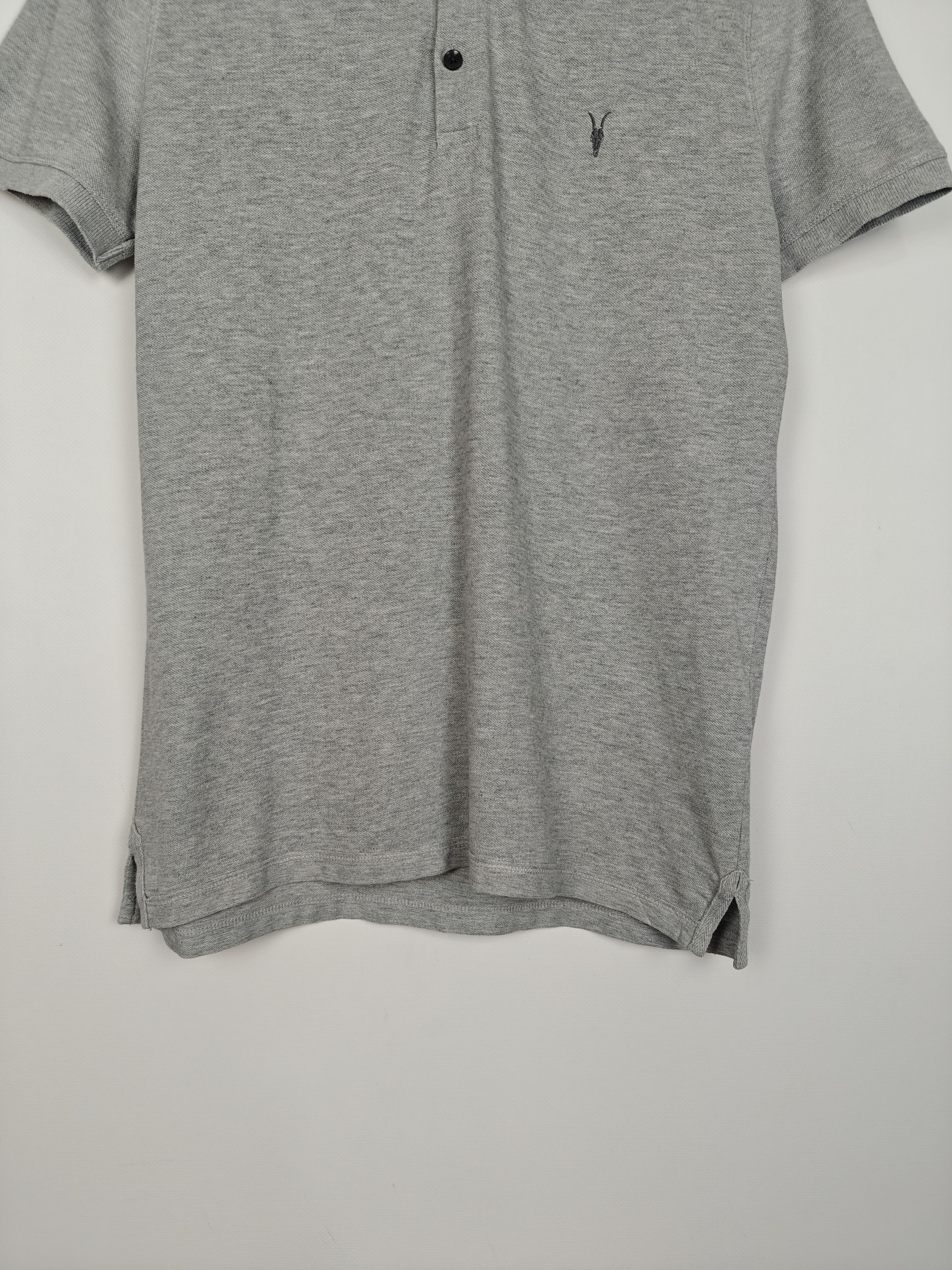 Allsaints Allsaints Polo T-Shirt Reform Gray Small Logo size M Size US M / EU 48-50 / 2 - 3 Thumbnail