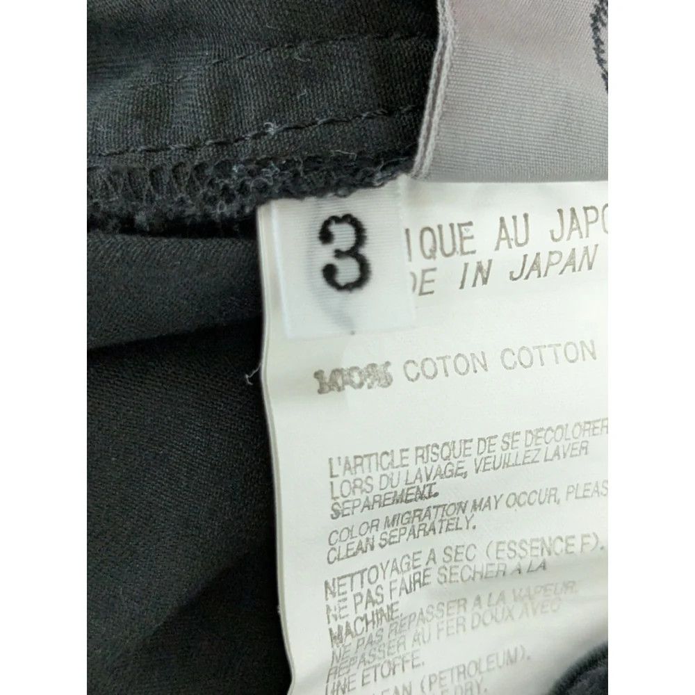 Yohji Yamamoto Yohji Yamamoto pour homme Green Cotton Wide Pants Size US 35 - 6 Thumbnail