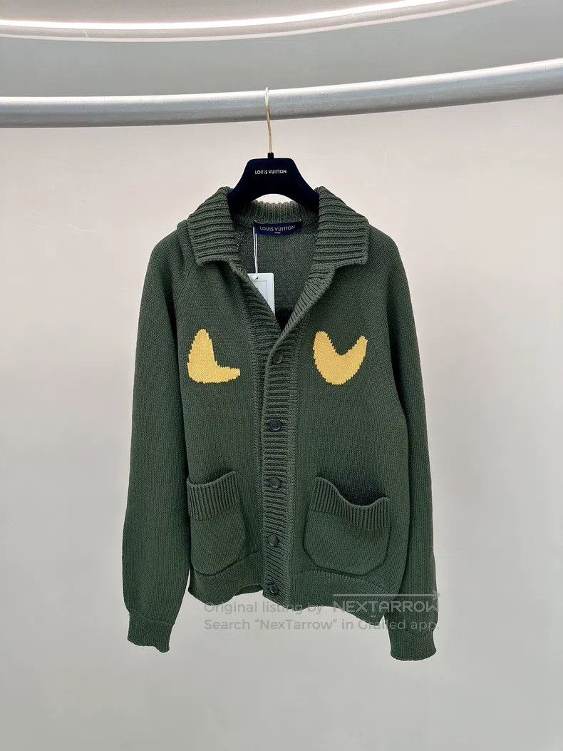 Louis Vuitton Louis Vuitton Nigo co-branded tiger-head knit cardigan jac Size US M / EU 48-50 / 2 - 2 Thumbnail
