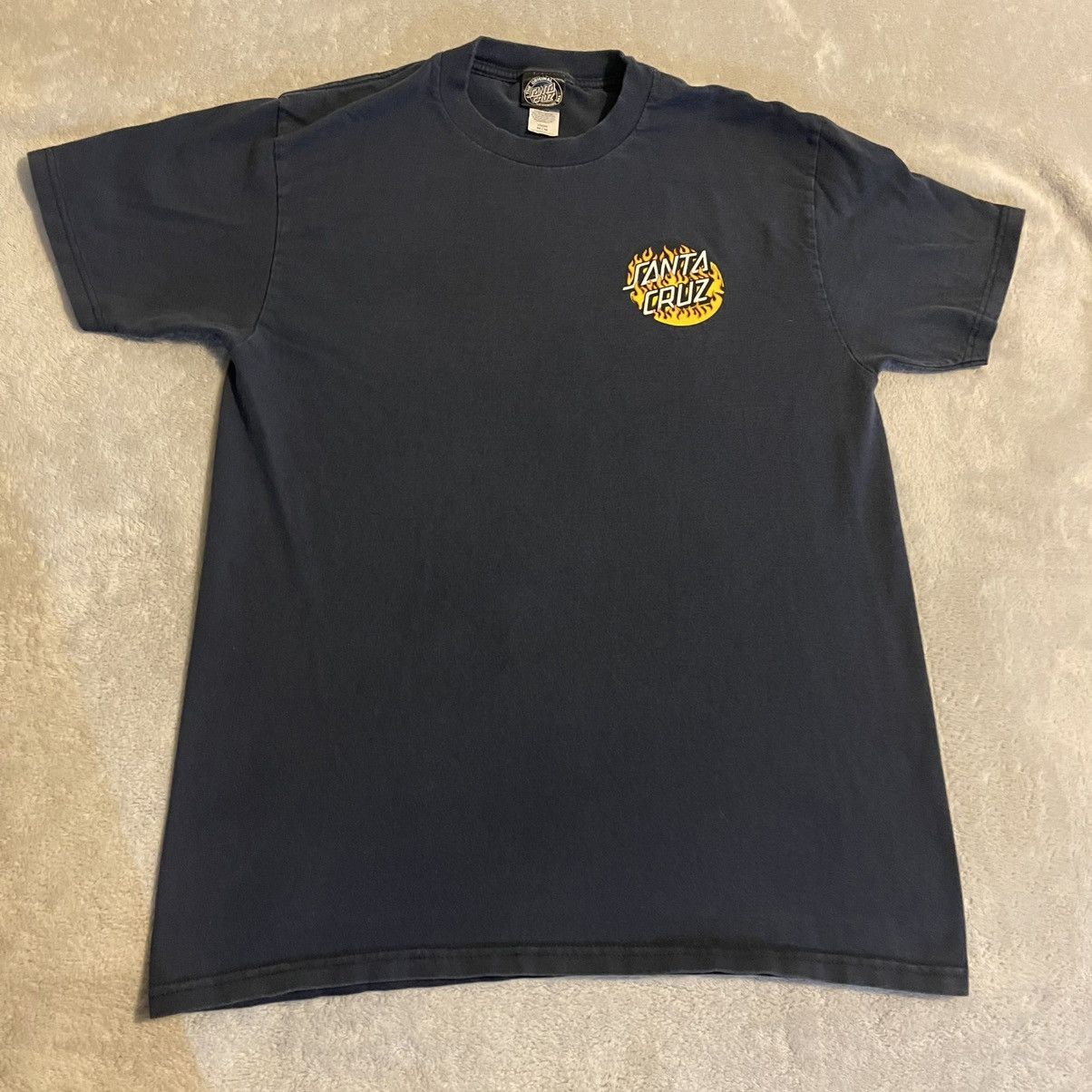 Santa Cruz Skateboards Vintage Santa Cruz Shirt Men Medium Blue Skate Streetwear Size US M / EU 48-50 / 2 - 2 Thumbnail