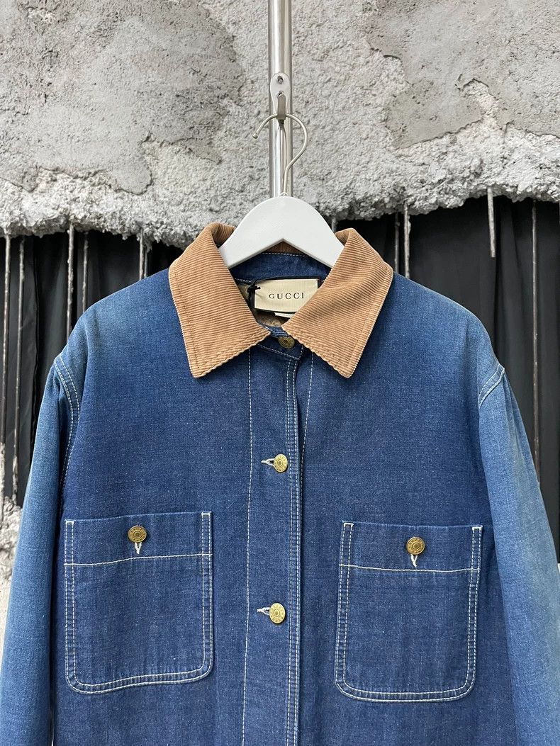 Gucci Gucci Size 36 Denim cotton jacket 2503-Nextarrow Size US S / EU 44-46 / 1 - 3 Thumbnail