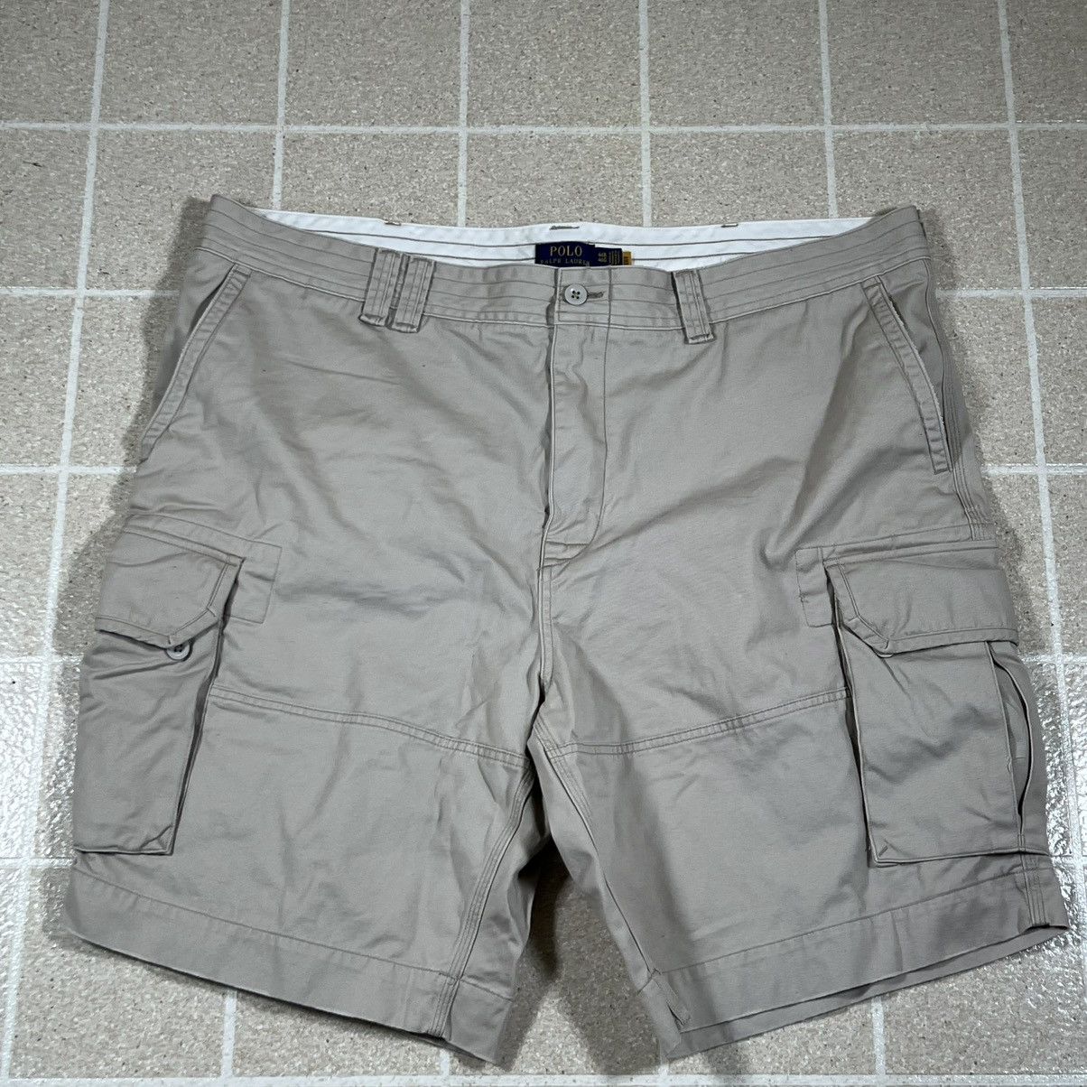 Polo Ralph Lauren POLO RALPH LAUREN Mens Cargo Shorts Beige 46B Military Size US 44 / EU 60 - 1 Thumbnail