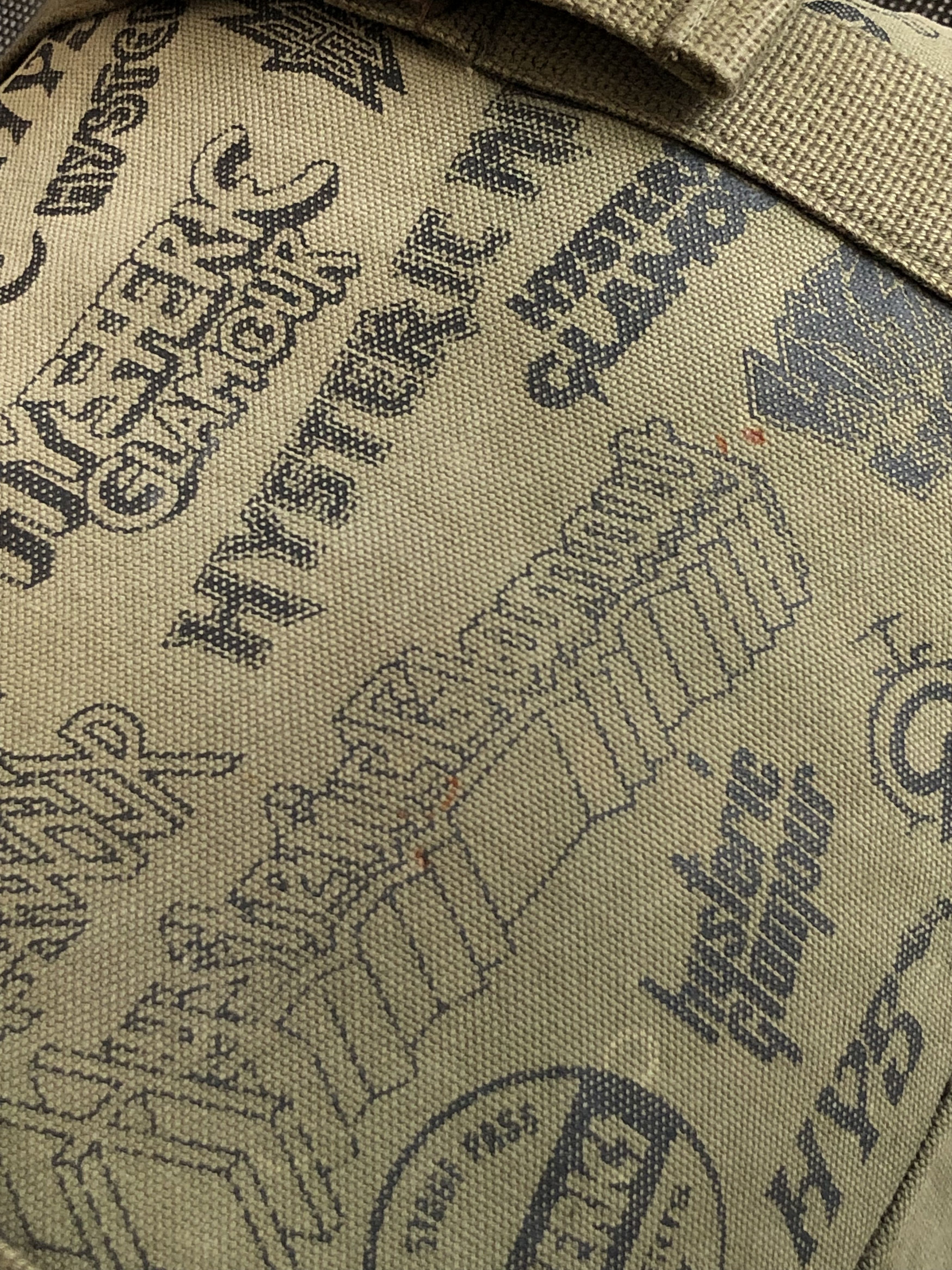 Hysteric Glamour × Vintage RARE🔥VINTAGE 90’S HYSTERIC GLAMOUR ARMY METAL DUFFLE BAG Size ONE SIZE - 13 Thumbnail