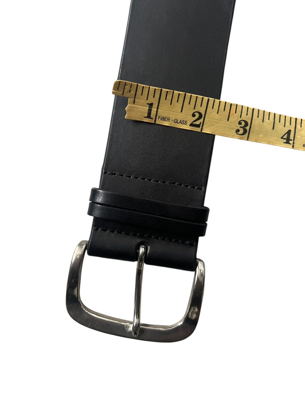 Limi Feu 1990s Y’s Bis Limi Feu Wide Leather Belt Size ONE SIZE - 9 Thumbnail