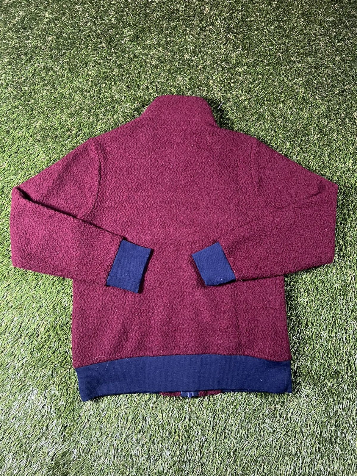 Patagonia Vintage Y2k Burgundy Patagonia Fleece Pullover Fall Jacket Size US S / EU 44-46 / 1 - 4 Thumbnail