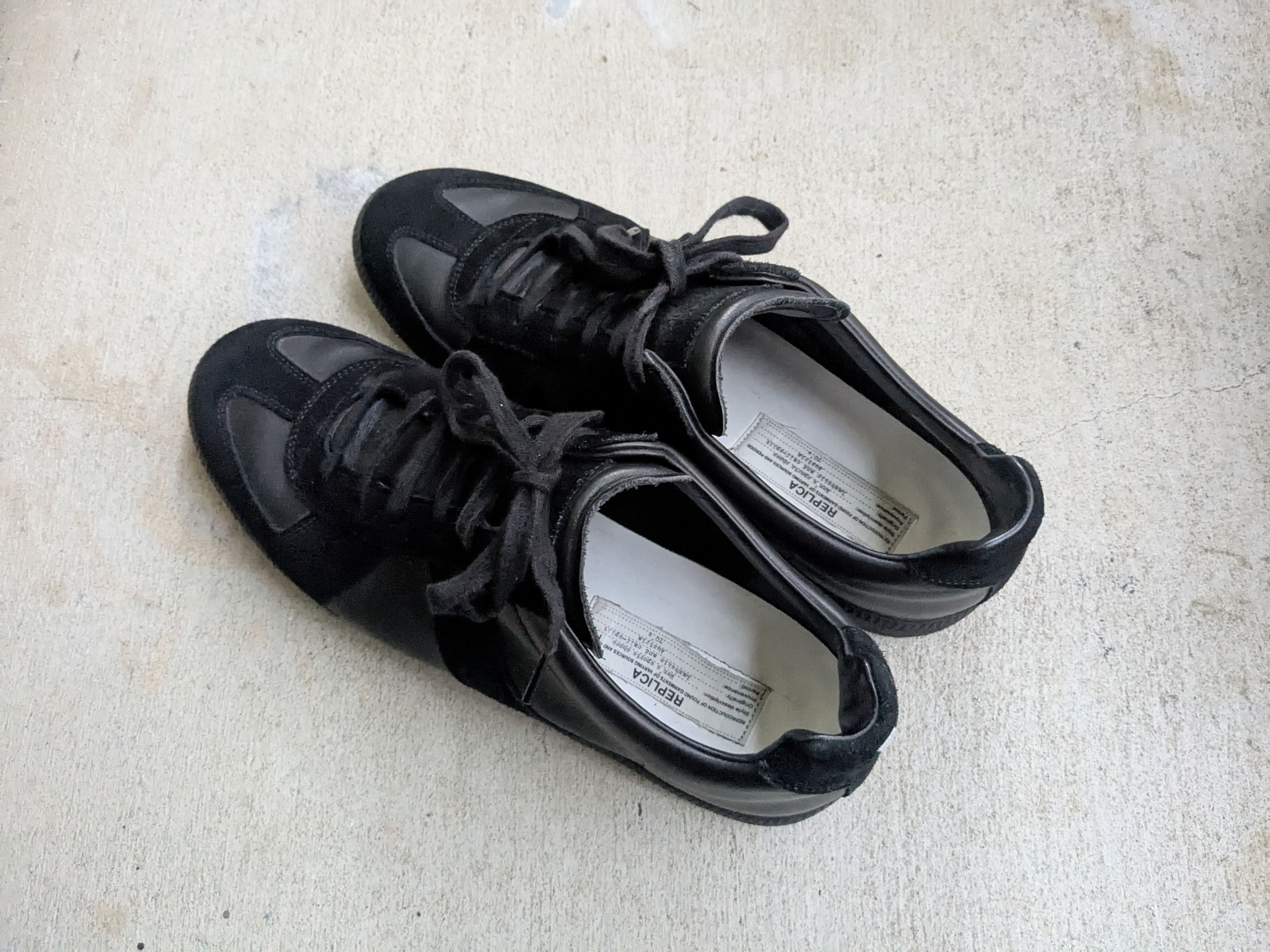 Maison Margiela (FINAL DROP) Maison Margiela GAT Black 13.5 46.5 Size US 13 / EU 46 - 13 Thumbnail