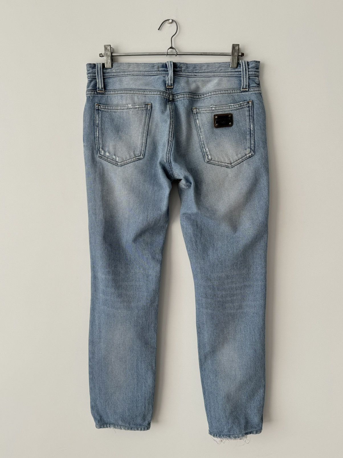 Dolce & Gabbana × Vintage Vintage Dolce & Gabbana Opium Ripped Slim Jeans Pants Size US 32 / EU 48 - 9 Thumbnail