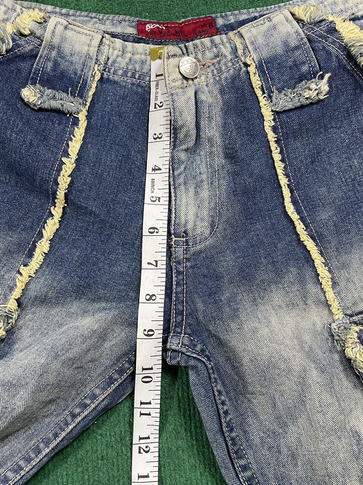 If Six Was Nine Distressed Look Japanese Jeans Multipocket Size US 30 / EU 46 - 10 Thumbnail