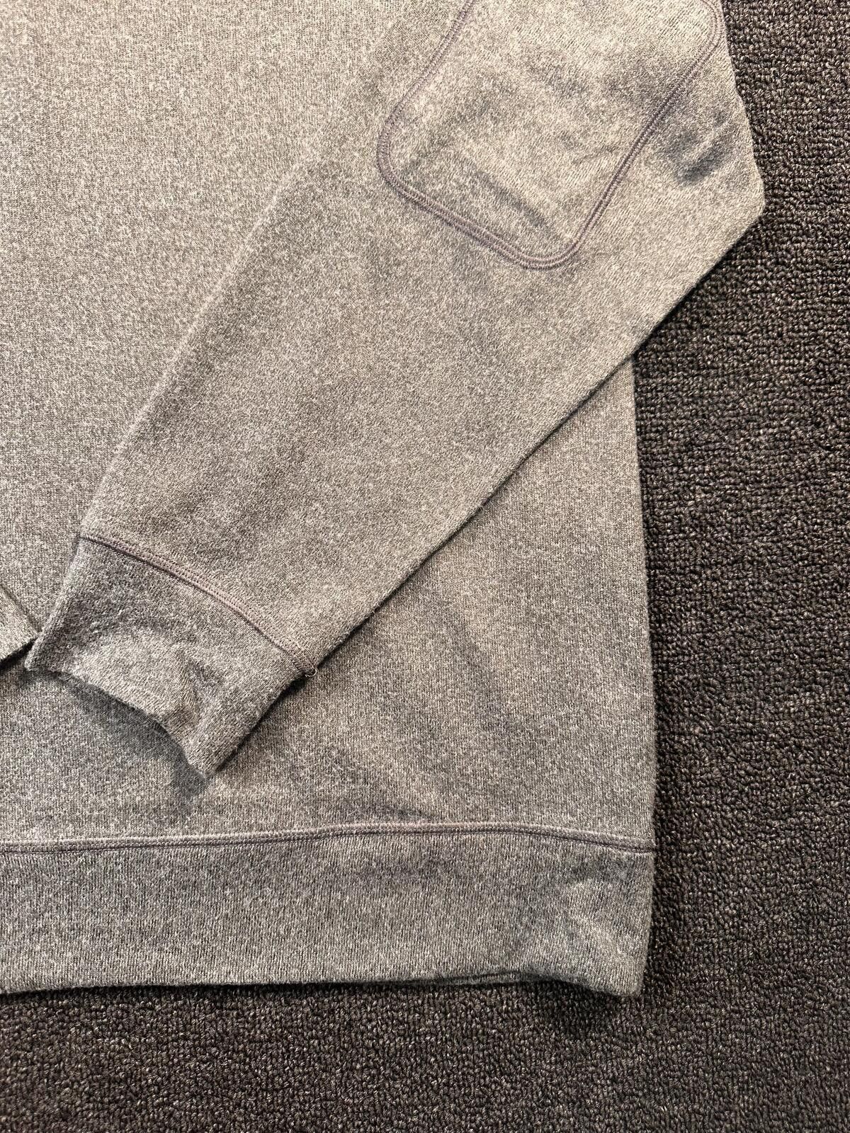 Unknown London Greg Norman Gray Quarter-Zip Sweater with Elbow Patches Size US M / EU 48-50 / 2 - 2 Thumbnail