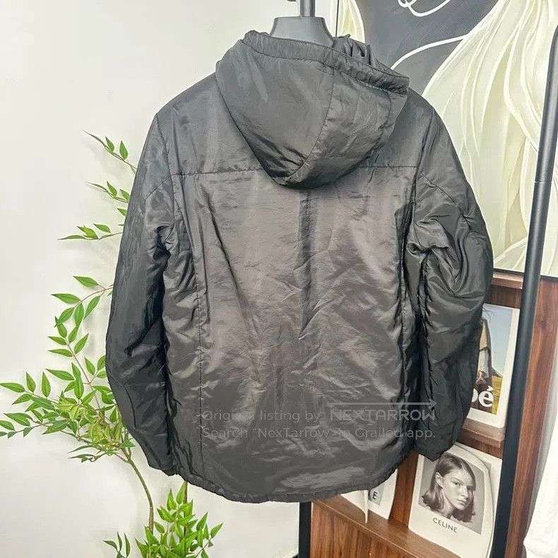 Prada Prada Reversible Triangle Logo Cotton Coat. Size US M / EU 48-50 / 2 - 2 Thumbnail