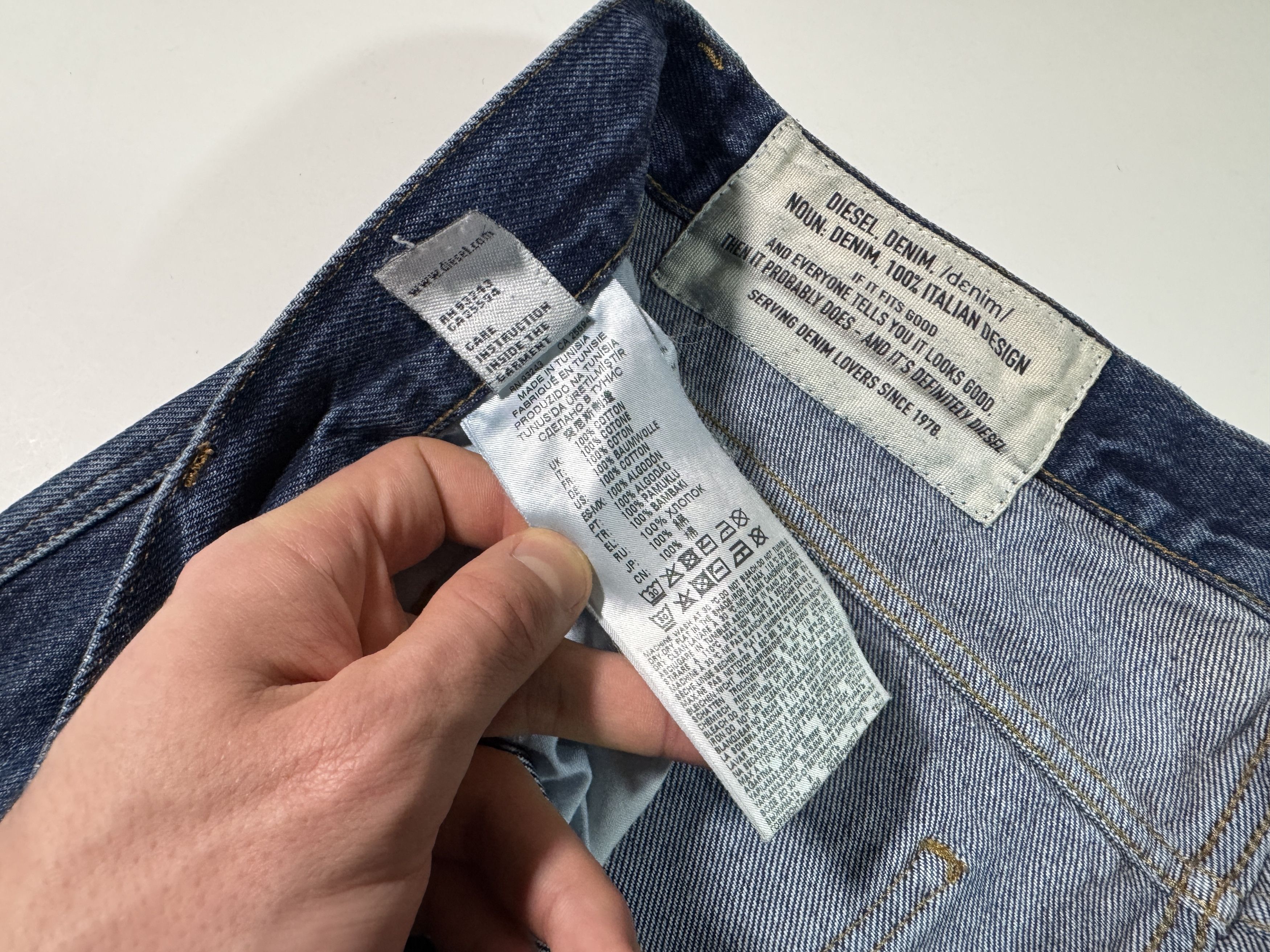 Diesel Diesel D-Macs Jeans Regular Size 33 Size US 33 - 14 Thumbnail