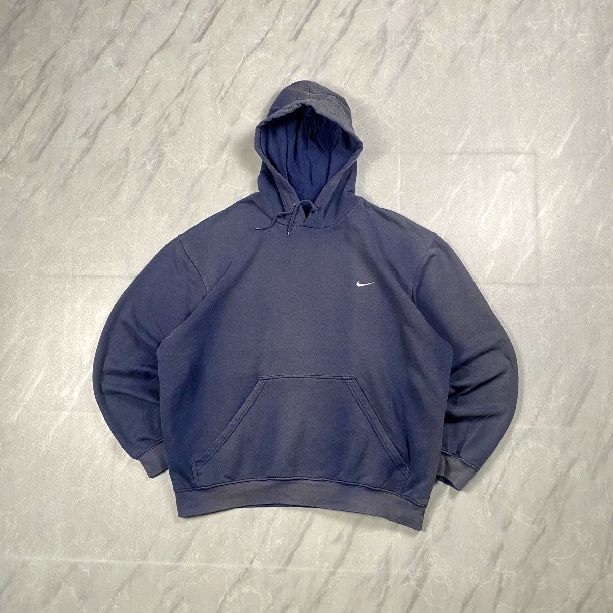 Nike OG Vintage 00’s Nike Swoosh Sunfaded Pullover Size US XL / EU 56 / 4 - 1 Thumbnail