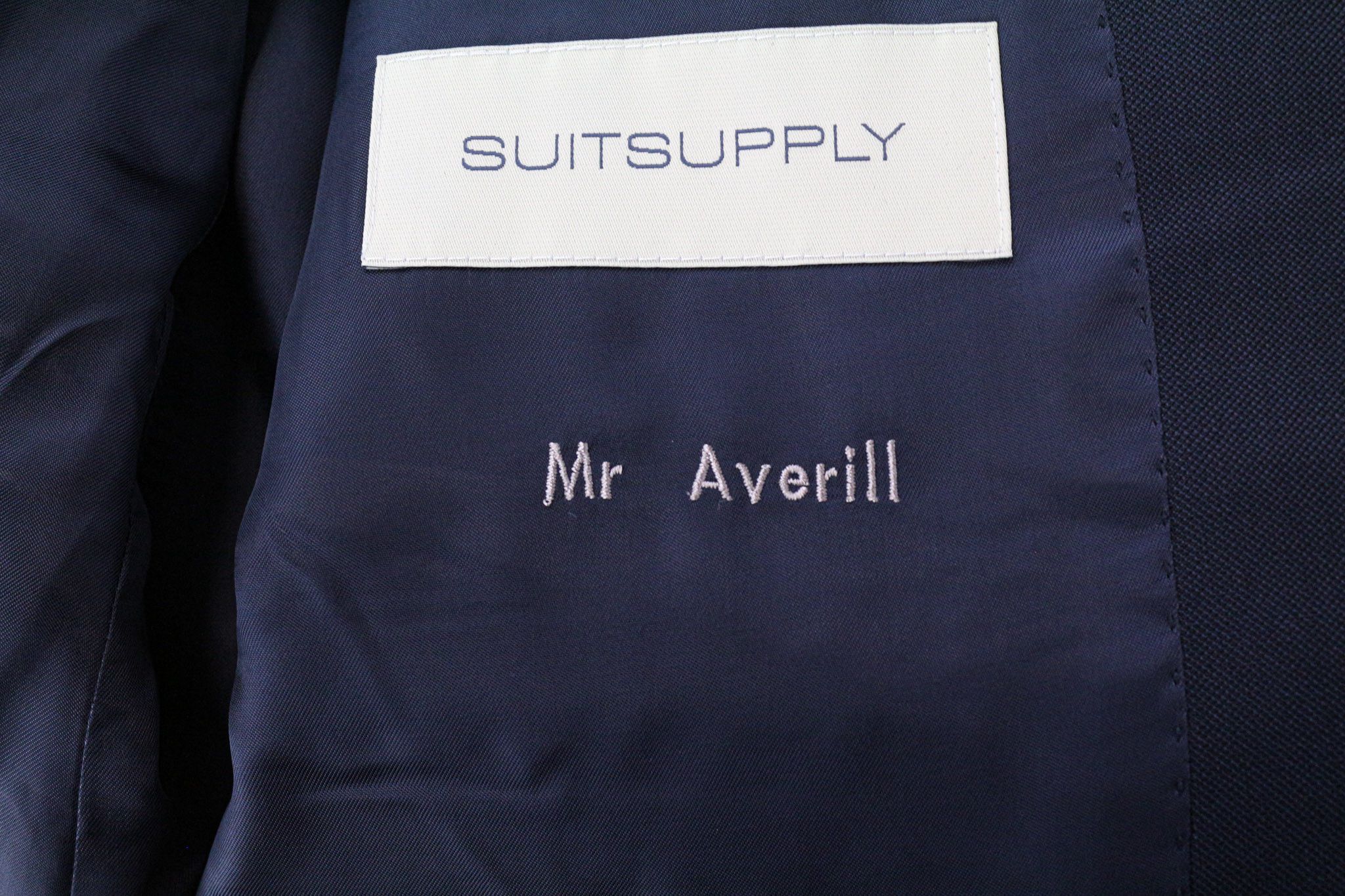 Suitsupply LA SPALLA UK42S Navy Blue Wool Lined Blazer 75350 Size 42S - 8 Thumbnail