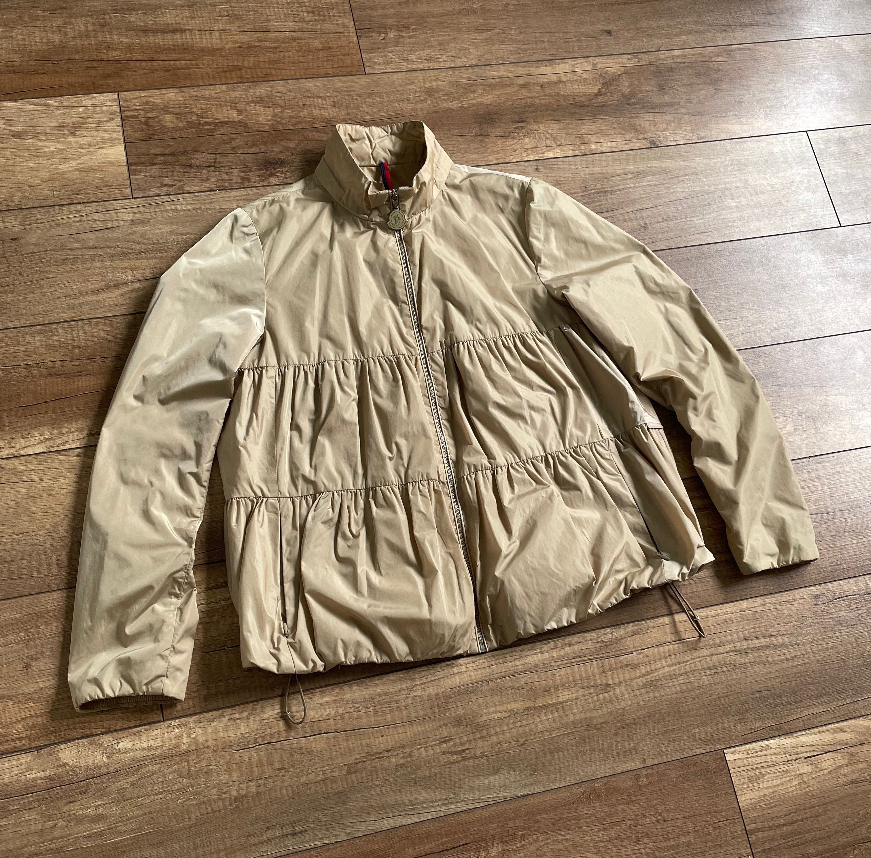 Moncler Moncler Women’s Beige Iridescent Nylon Quilted Light Jacket Size S / US 4 / IT 40 - 2 Thumbnail