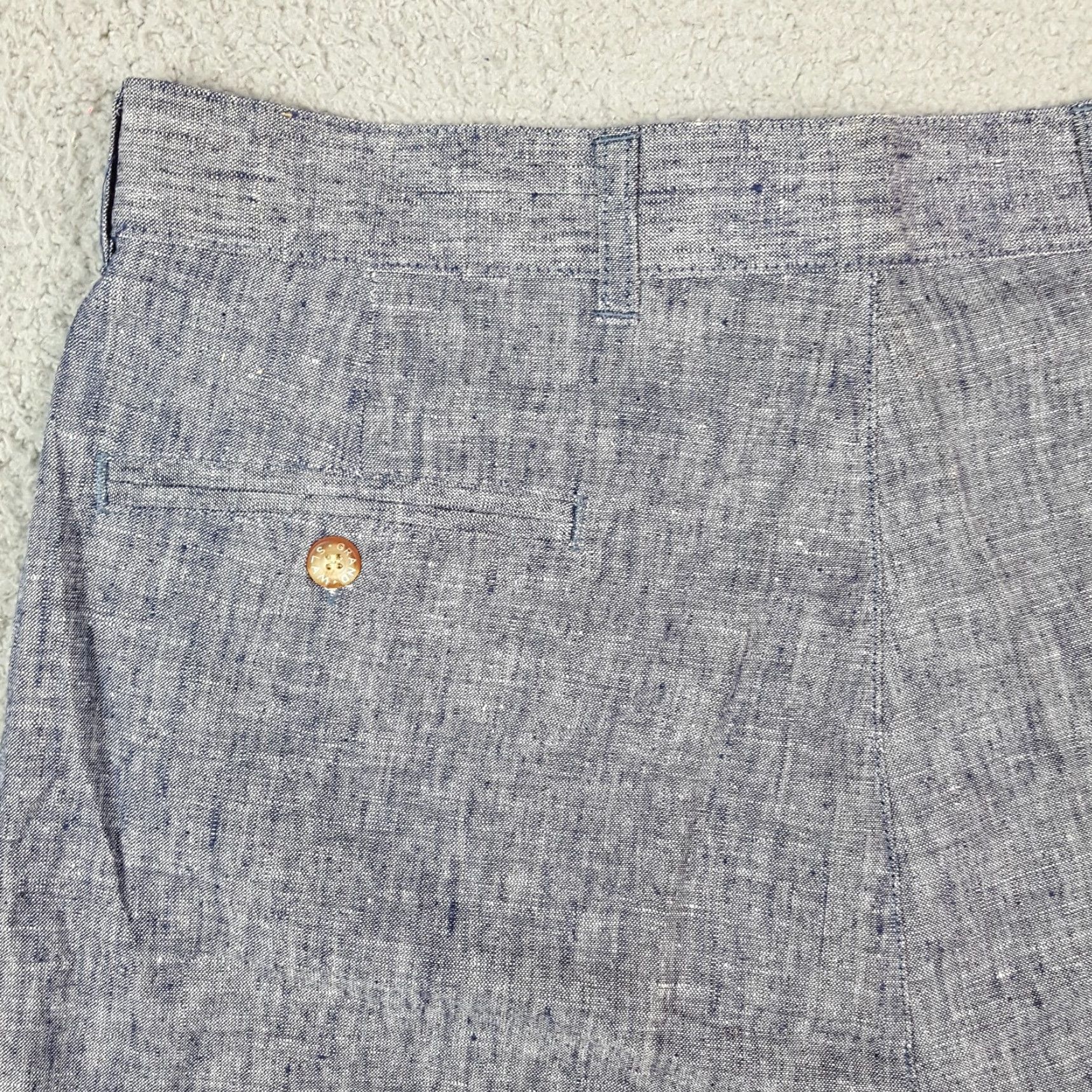Denime Vintage Grand Slam Cotton Chino Shorts Men’s Size 34 Blue Summer Casual Retro Y2K Size US 34 / EU 50 - 7 Thumbnail