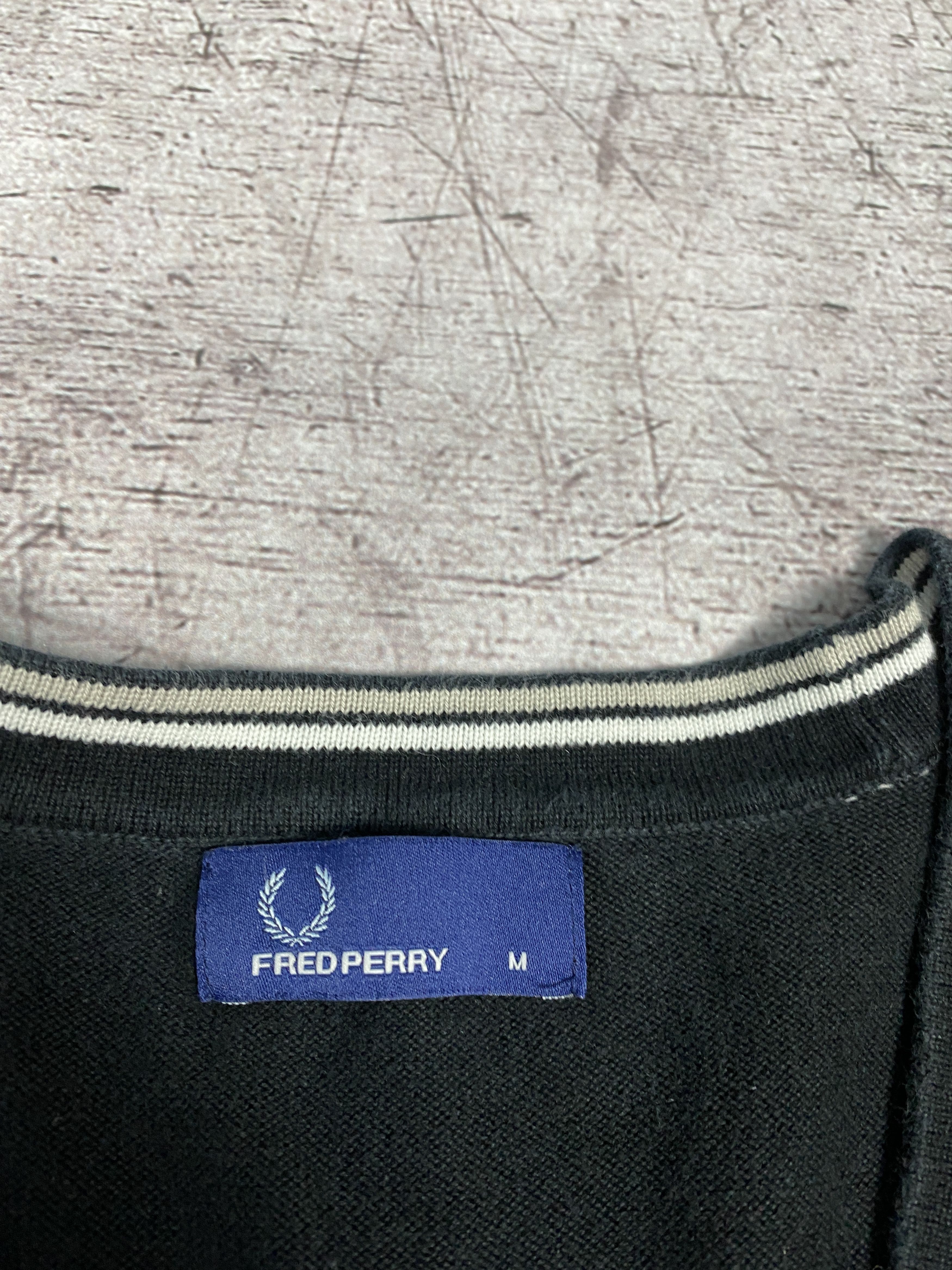 Fred Perry × Vintage Fred Perry Vintage Mens Cardigan Sweater Size US M / EU 48-50 / 2 - 4 Thumbnail