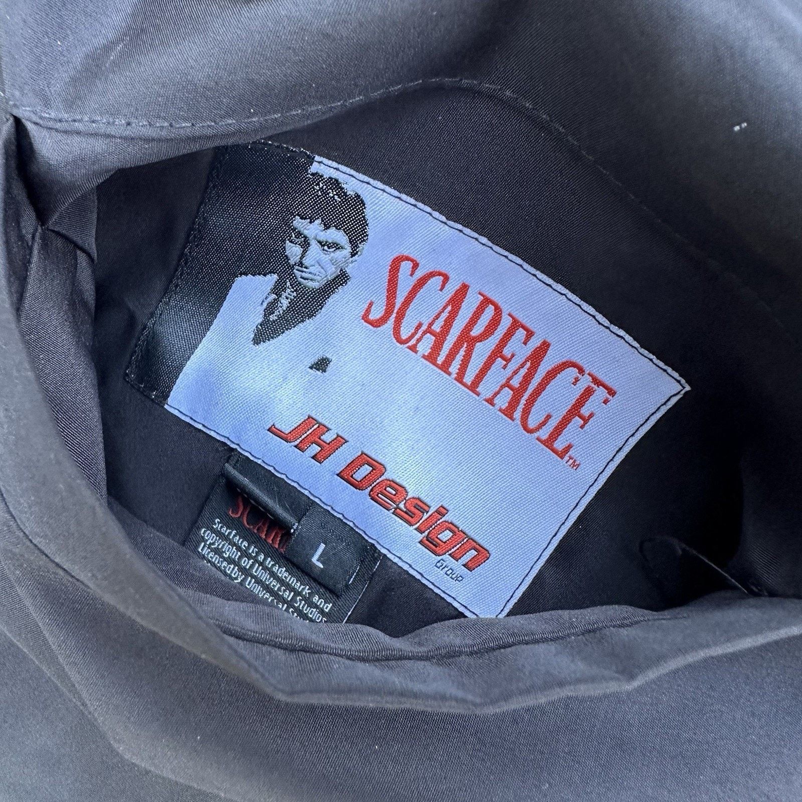 JH Design Vintage JH Design Scarface Reversible Varsity Jacket Size US L / EU 52-54 / 3 - 7 Thumbnail