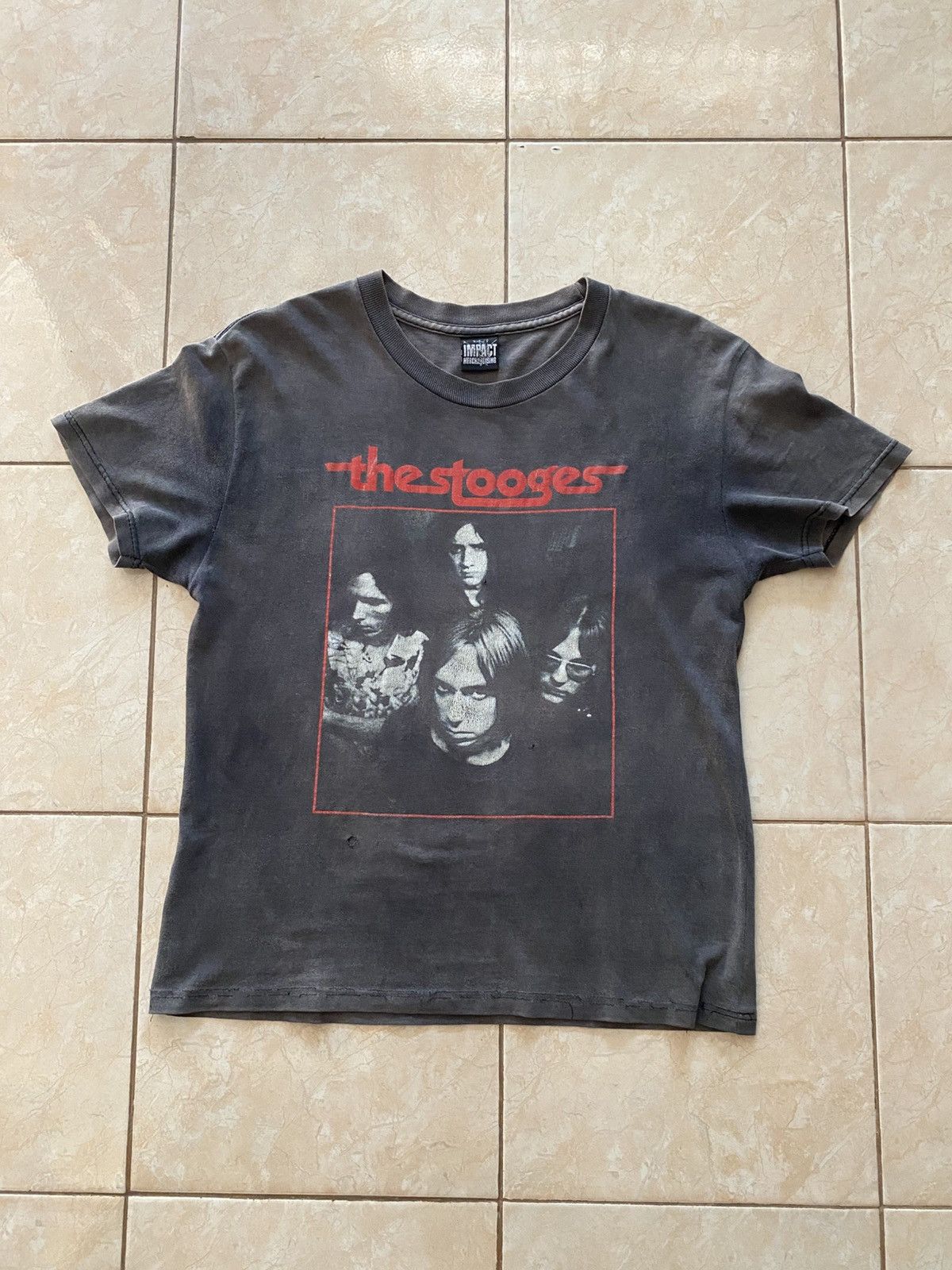 Vintage The Stooges Rock Band Tee Punk Rock Vintage 9's Size US S / EU 44-46 / 1 - 3 Thumbnail