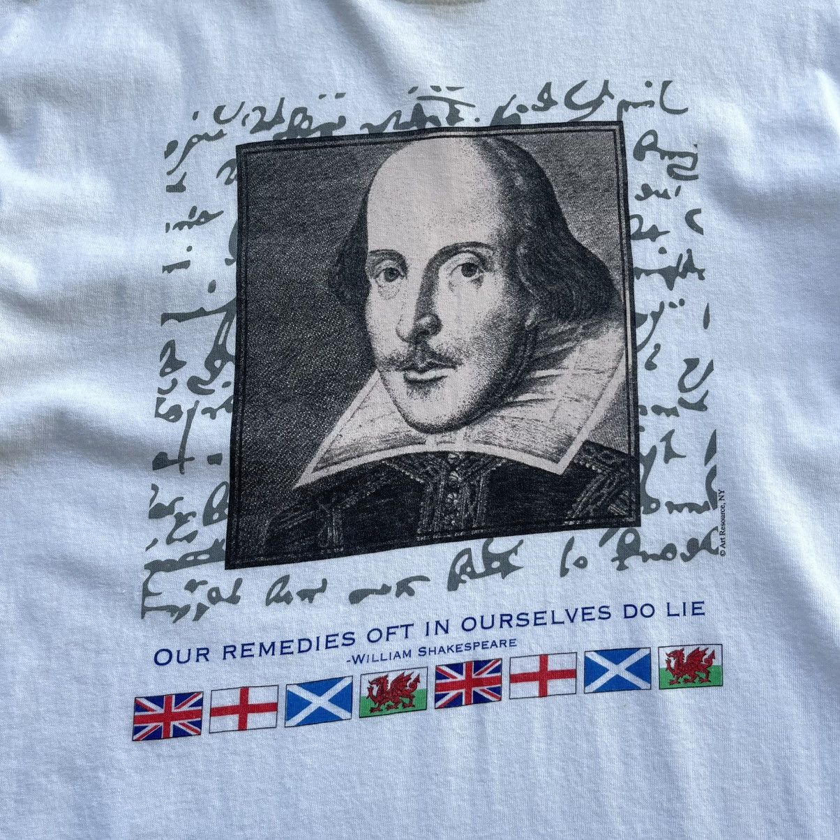 Anvil × Vintage Anvil William Shakespeare Romeo And Juliet Vintage T-Shirt Size US L / EU 52-54 / 3 - 5 Thumbnail