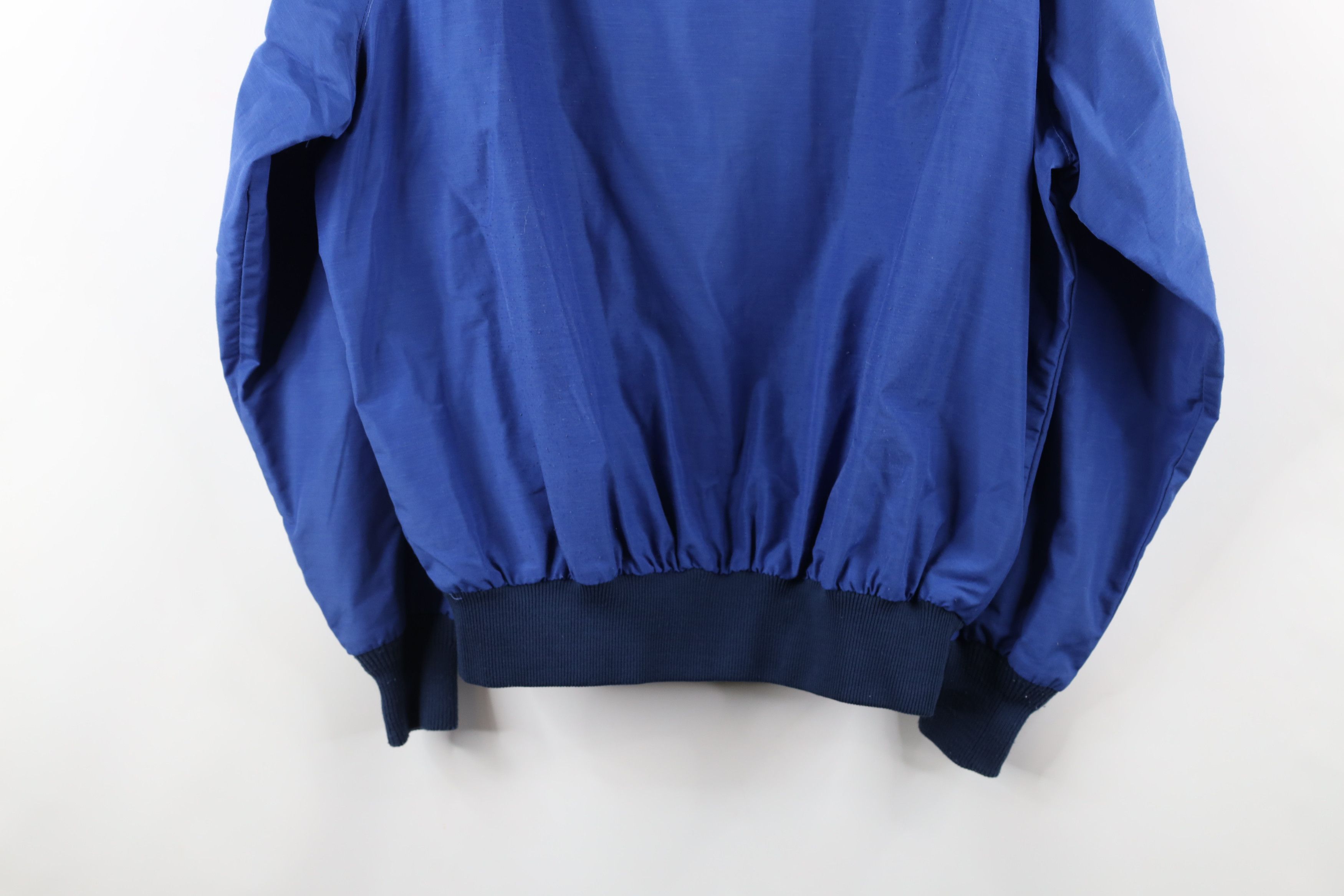 L.L. Bean Vintage 90s LL Bean Zip Pullover Windbreaker Jacket Blue USA Size US XL / EU 56 / 4 - 9 Thumbnail