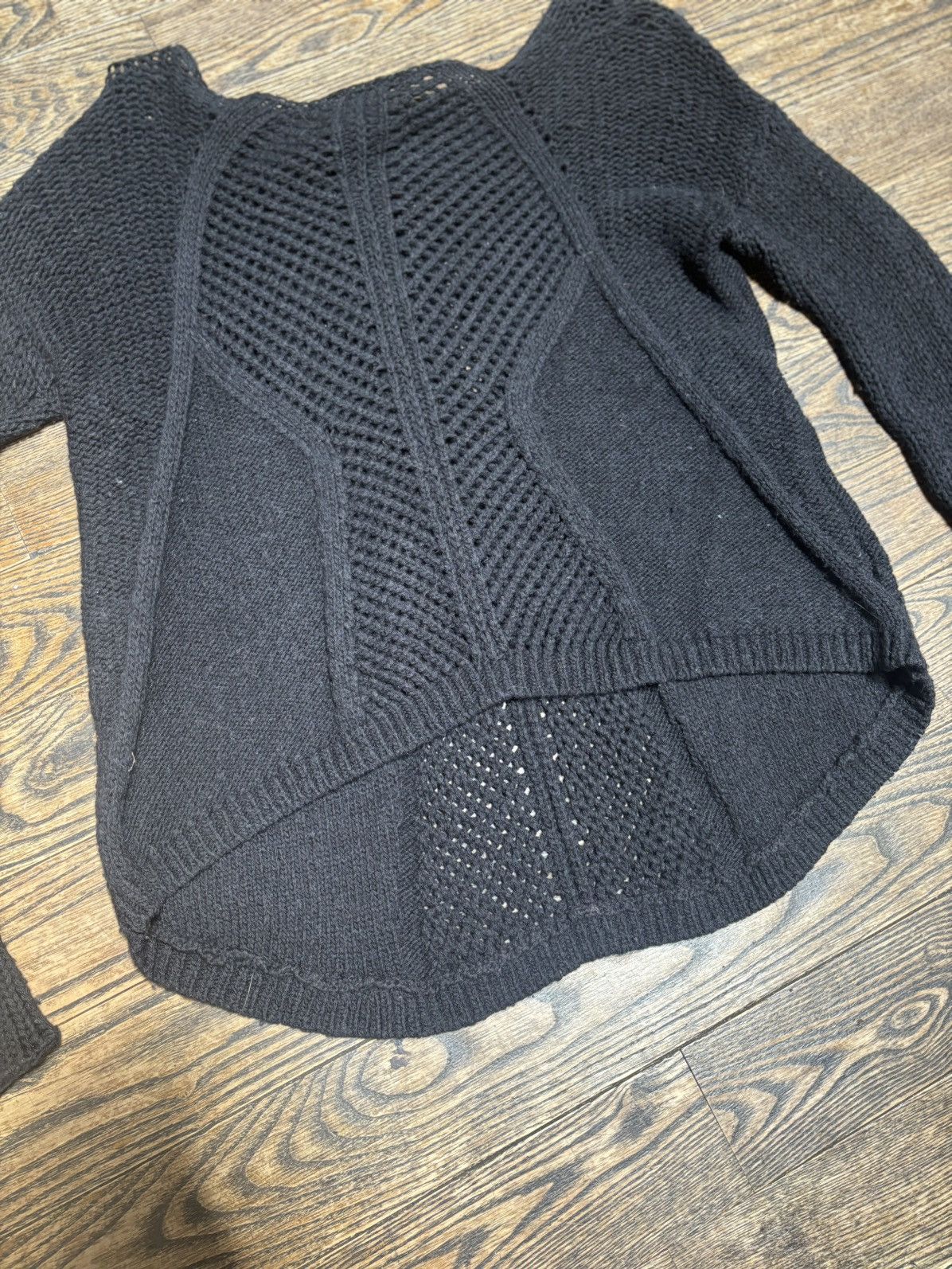 Helmut Lang Helmut Lang Black Knit Sweater Size S / US 4 / IT 40 - 3 Thumbnail