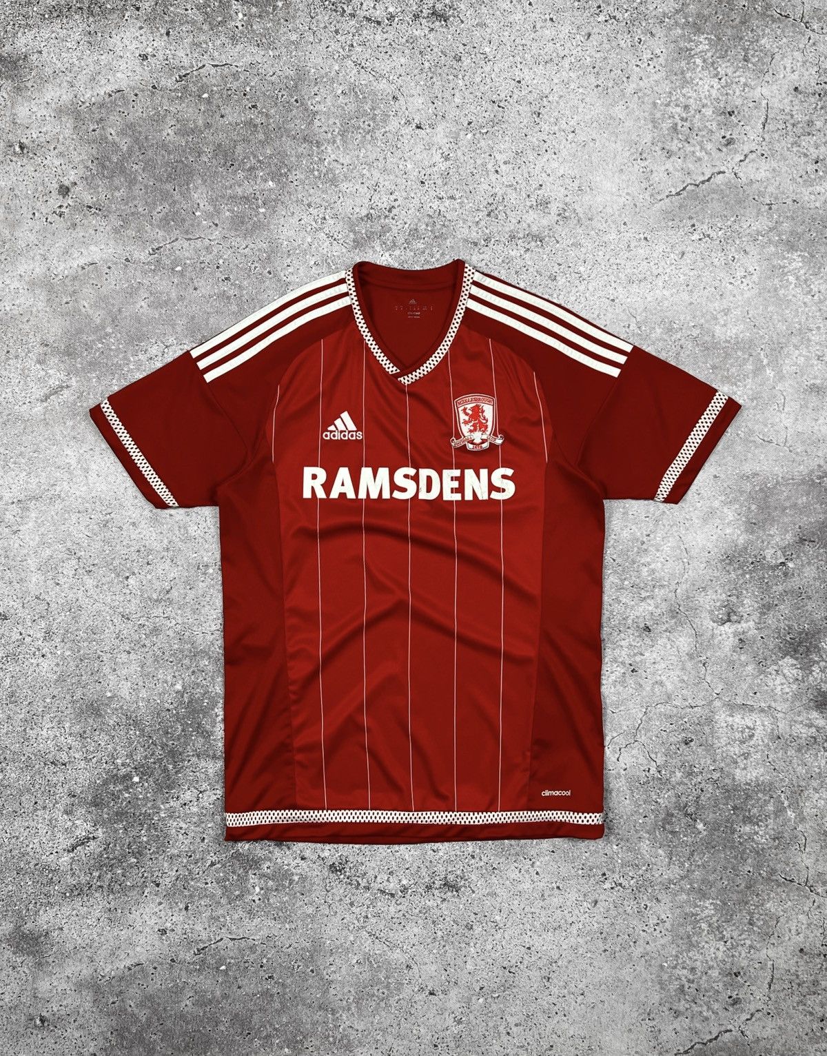Hummel Middlesbrough FC 2015/16 Adidas Home Jersey Size US M / EU 48-50 / 2 - 1 Thumbnail