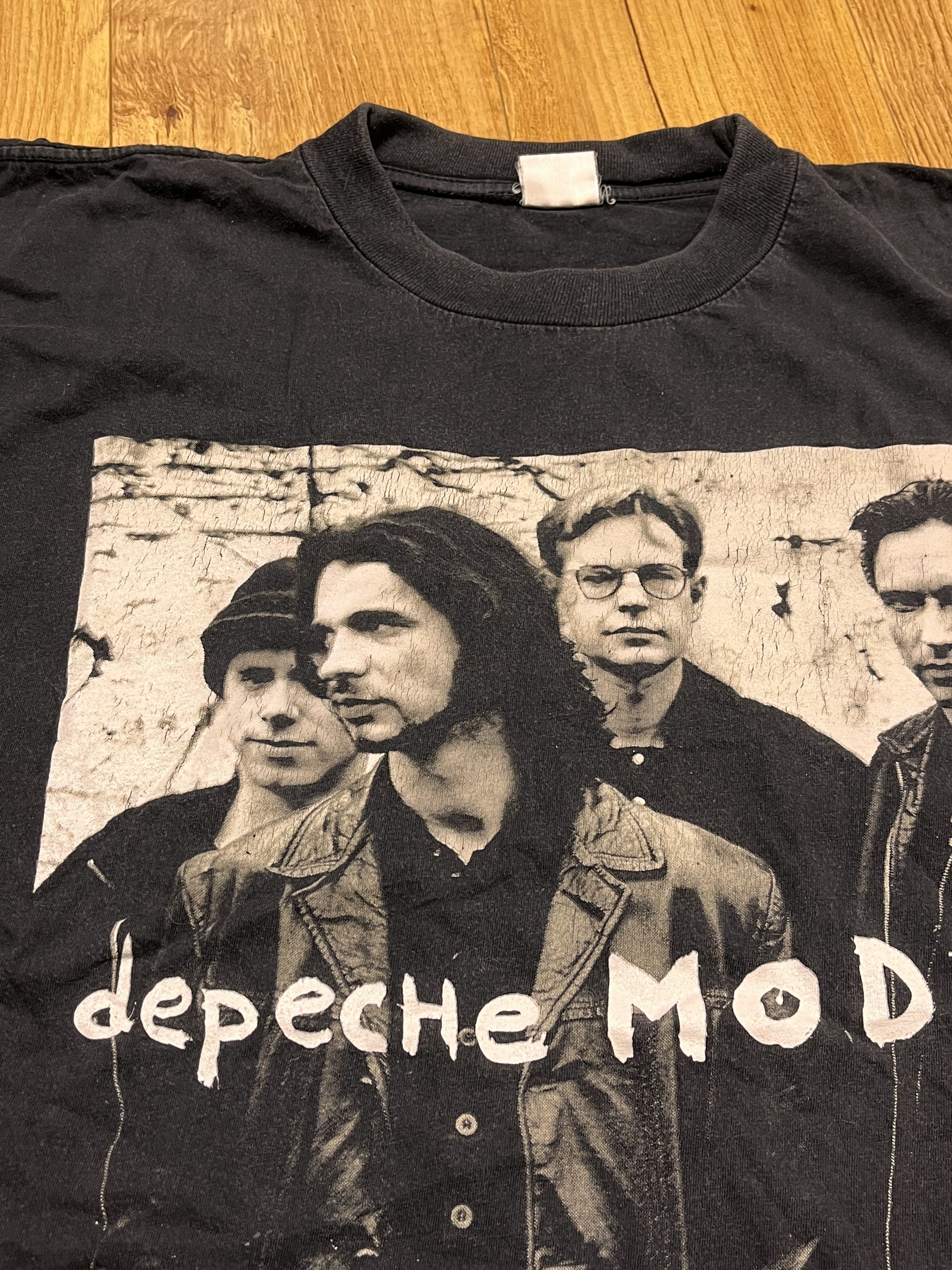 Band Tees × Vintage Vintage 1993 Depeche Mode Devotional Concert T-Shirt Size US XL / EU 56 / 4 - 4 Thumbnail