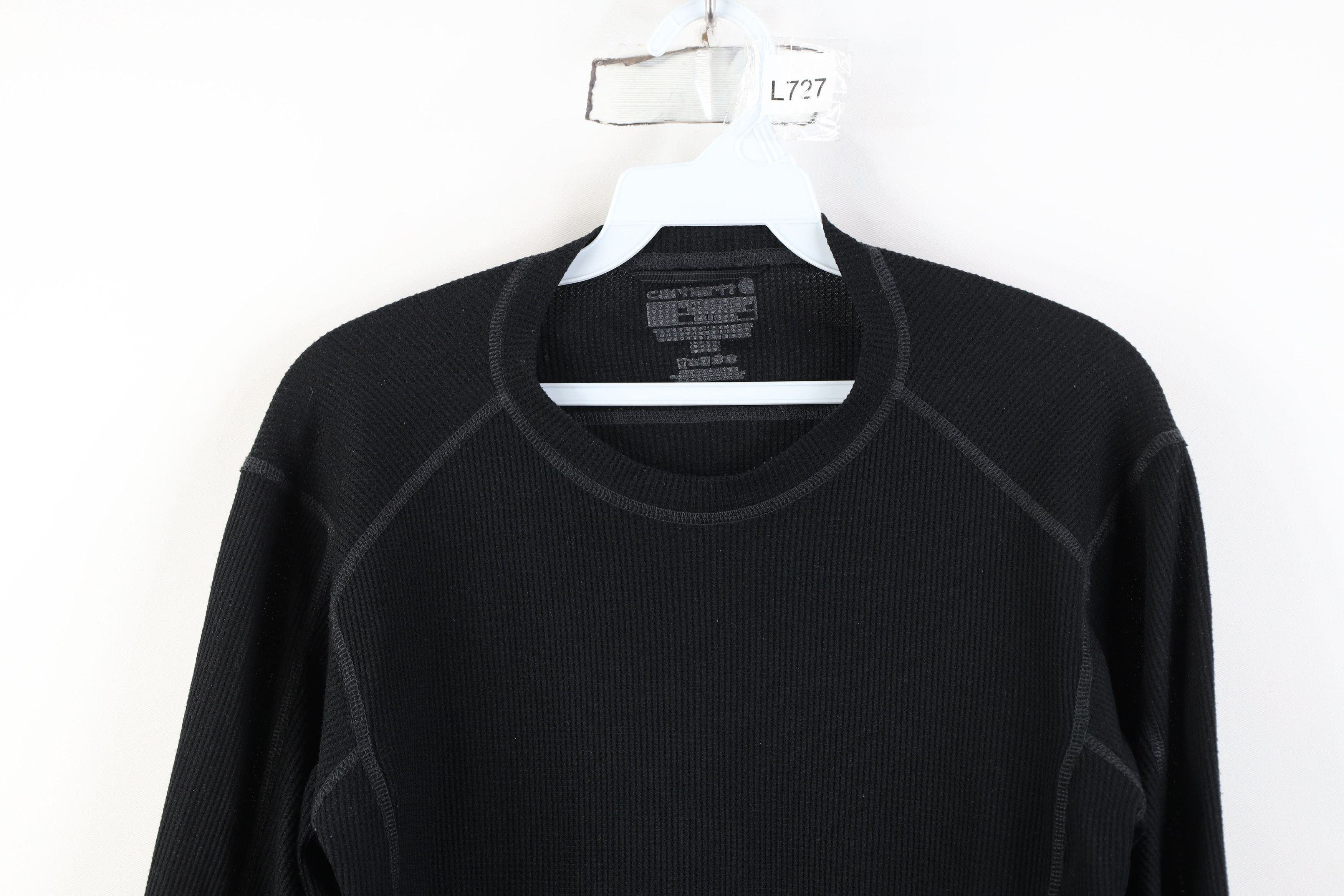 Carhartt Vintage Y2K Carhartt Thermal Waffle Knit Long Sleeve T-Shirt Size US M / EU 48-50 / 2 - 2 Thumbnail