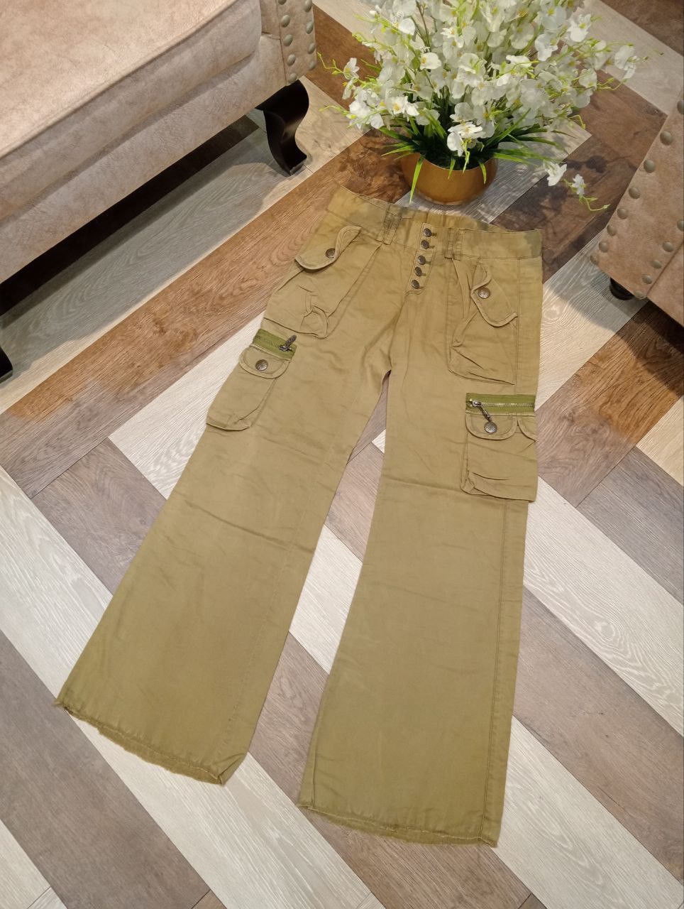 Japanese Brand JAPANESE SLY MULTIPOCKET WIDE LEG PANTS Size US 32 / EU 48 - 2 Thumbnail